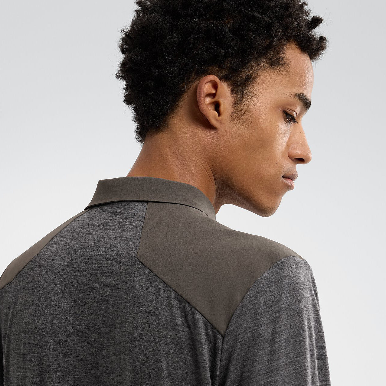 Frame LS Polo X000007226 Shade Heather