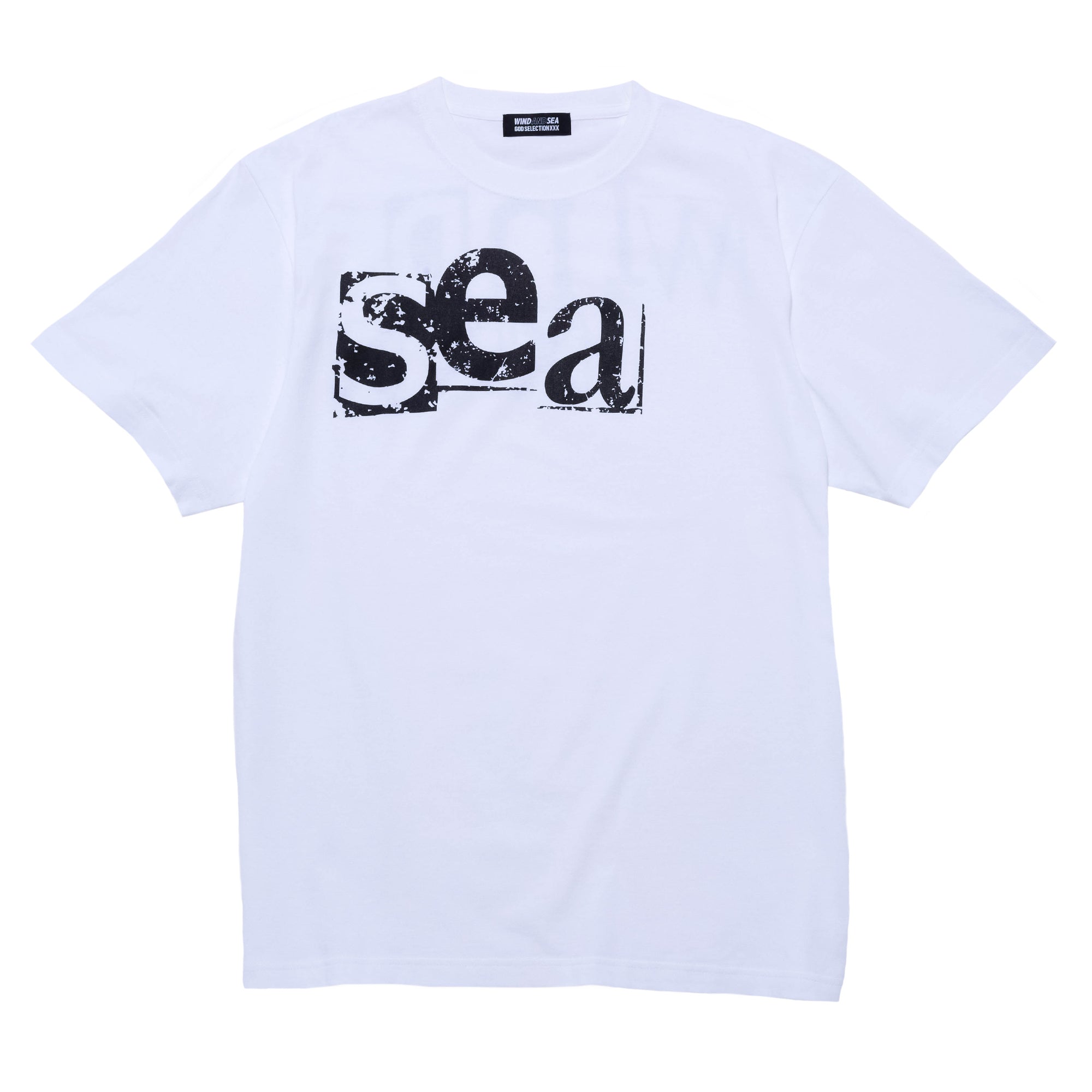 x God Selection Sea Logo Tee GX-A23-WSST-02 White