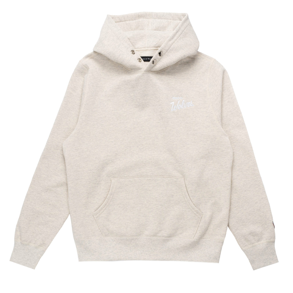 Varsity Snap Hoodie Ash