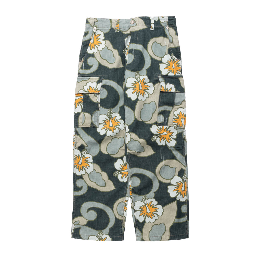 ERL Printed Cargo Pant Woven Grey