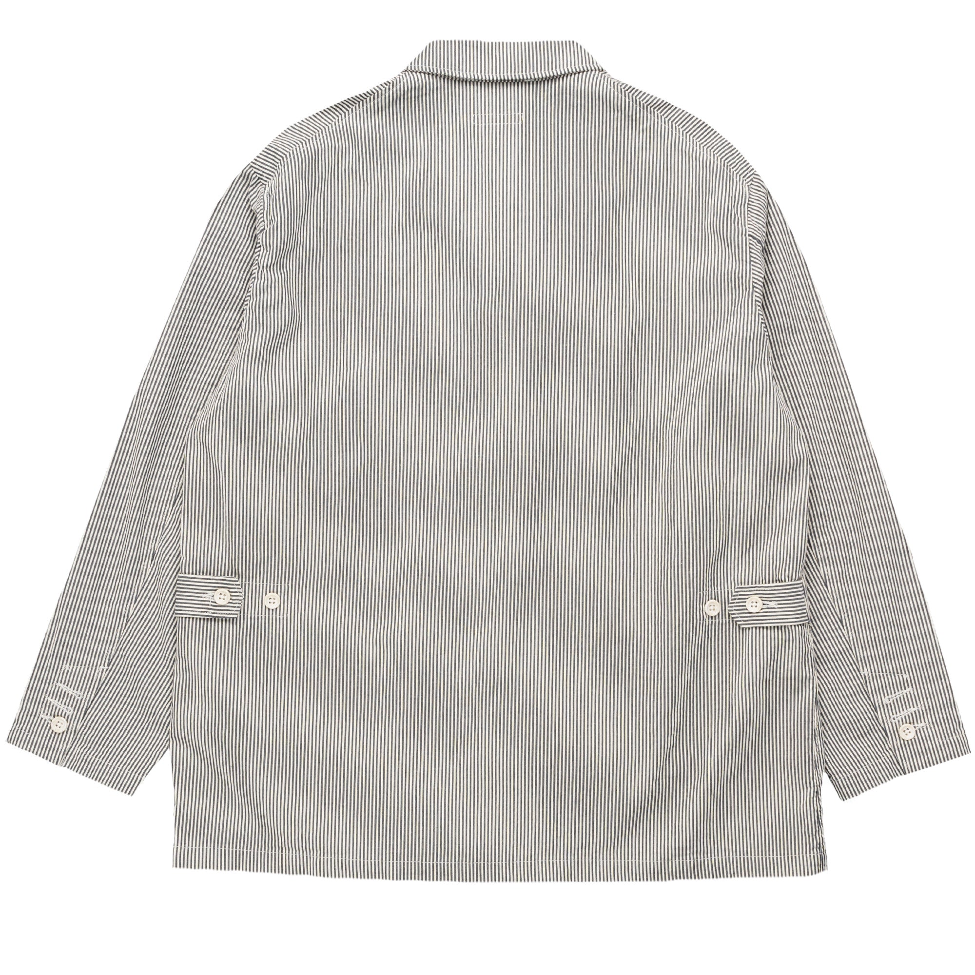 Loiter Jacket 23S1D001 Navy Seersucker Stripe