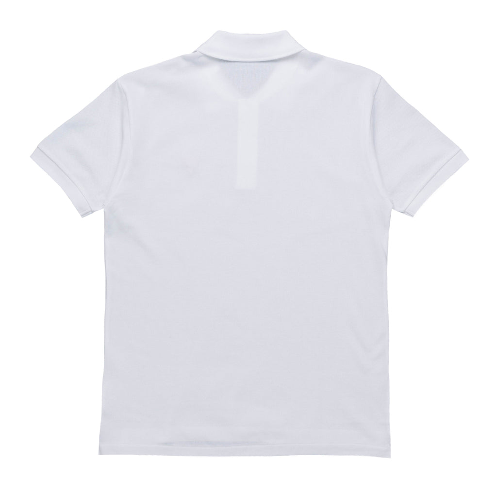 CDG PLAY Stacked Heart Polo AZ-T290-051-2 White