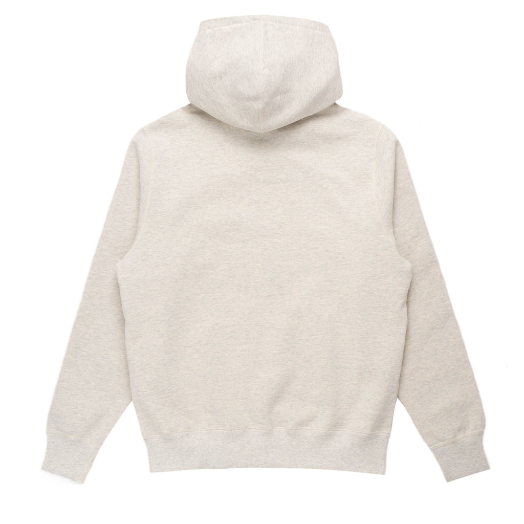 Team Lettering Snap Hoodie Ash