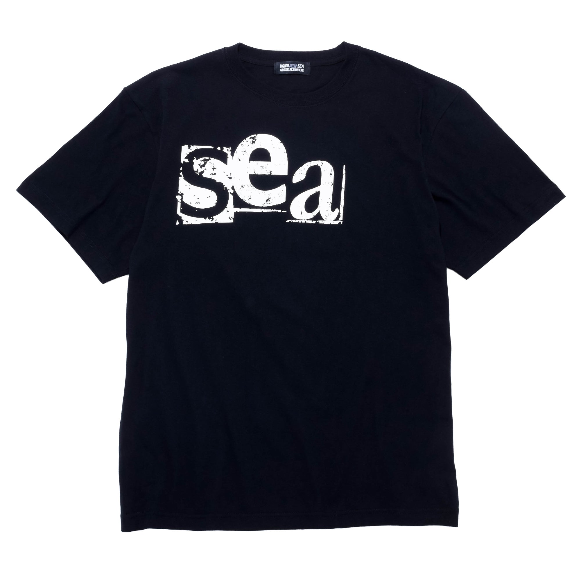 x God Selection Sea Logo Tee GX-A23-WSST-02 Black