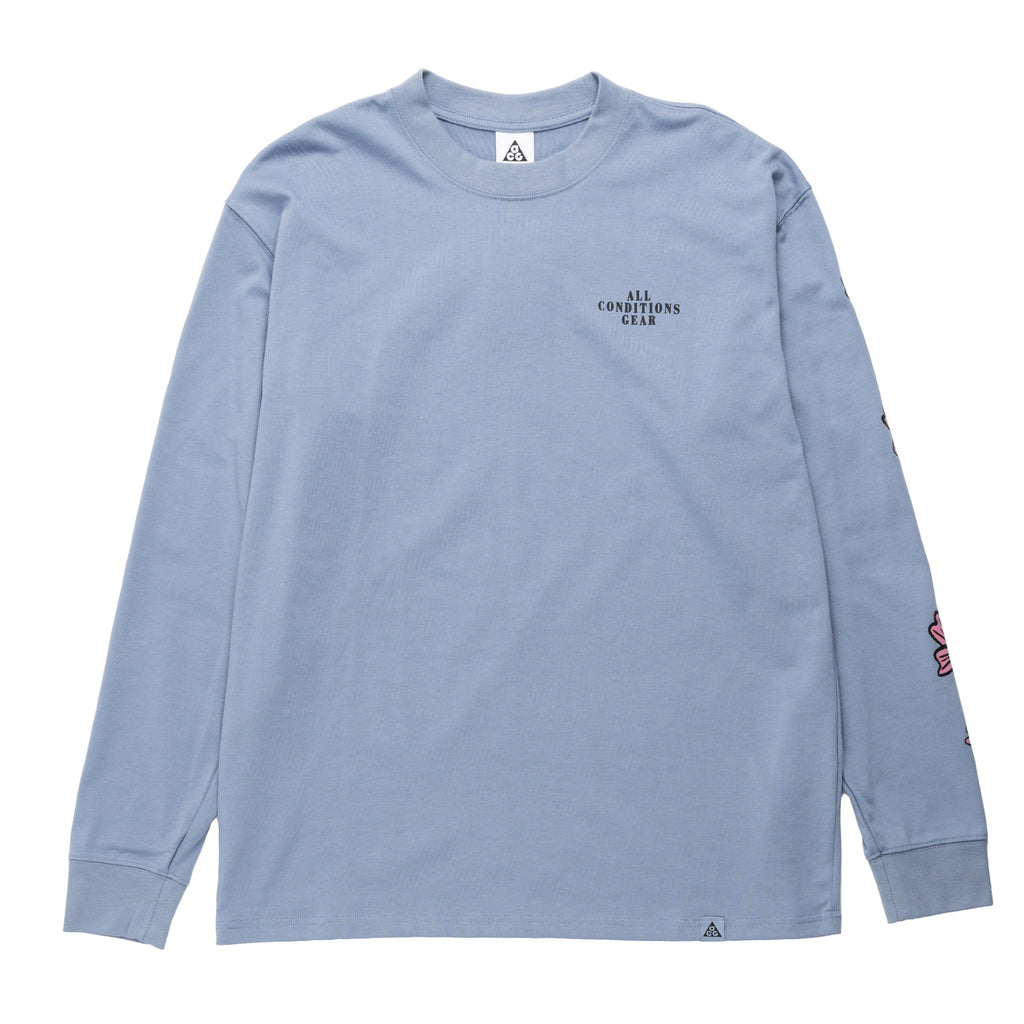 ACG Floral LS Tee DQ4958-493 Blue