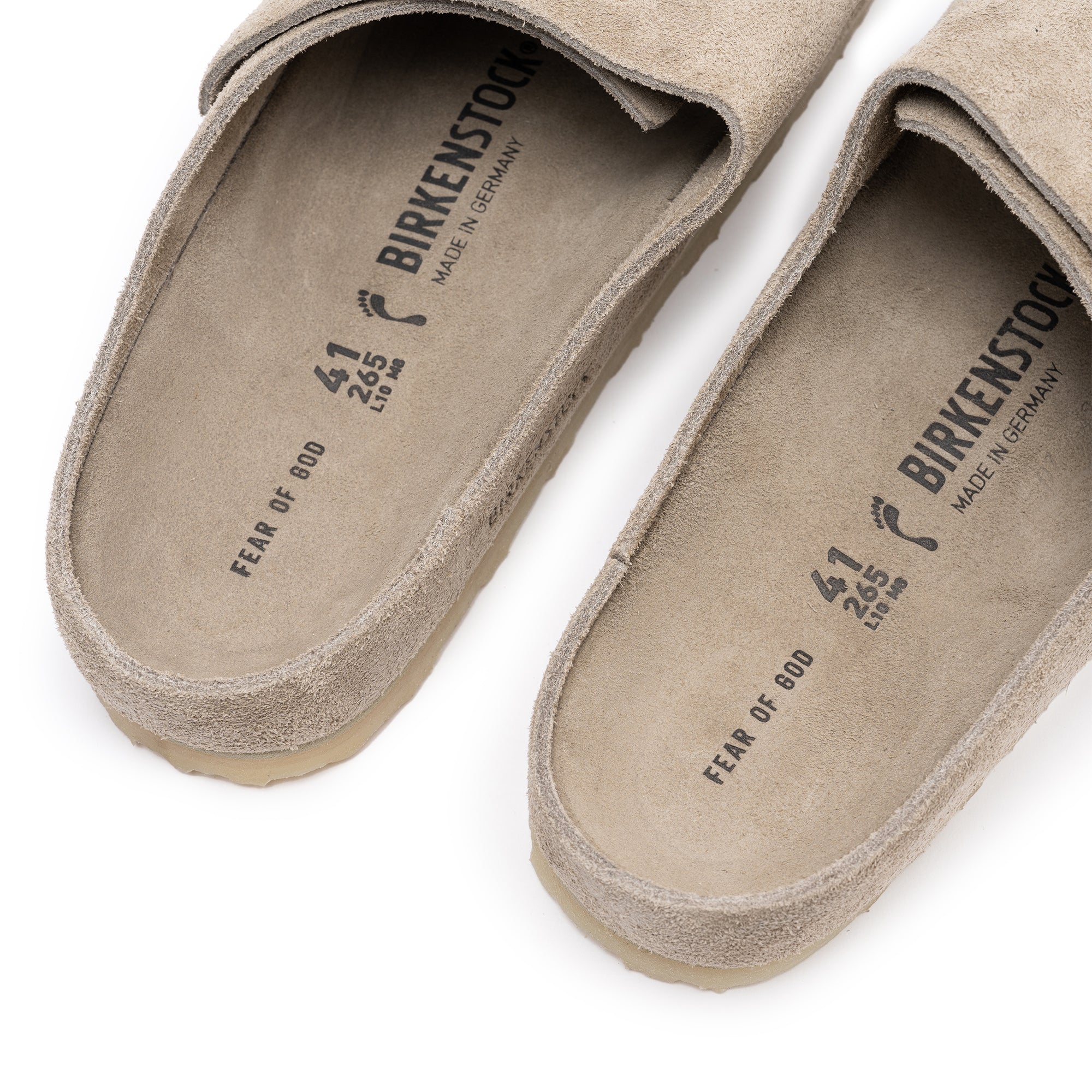 Fear of God x Birkenstock The Los Feliz Suede - Taupe in 2023