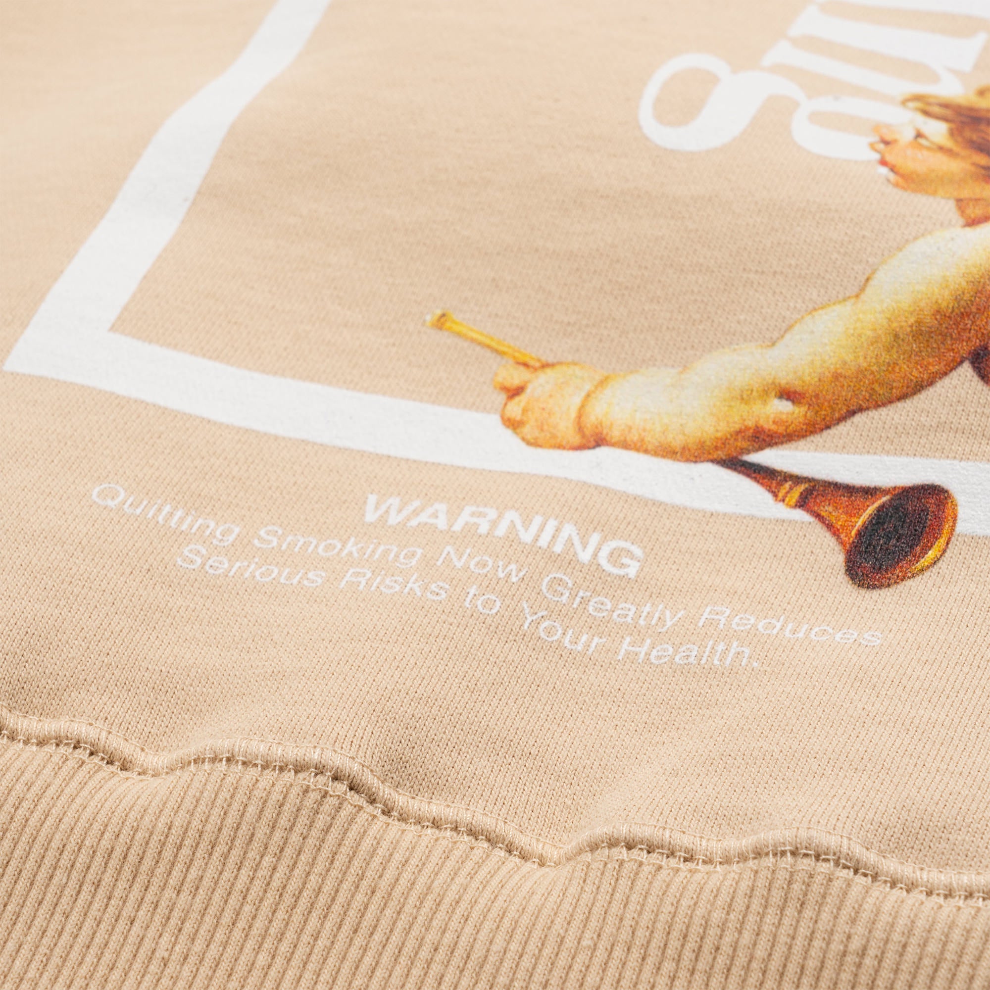 Back Logo Hoodie FRC2053 Beige