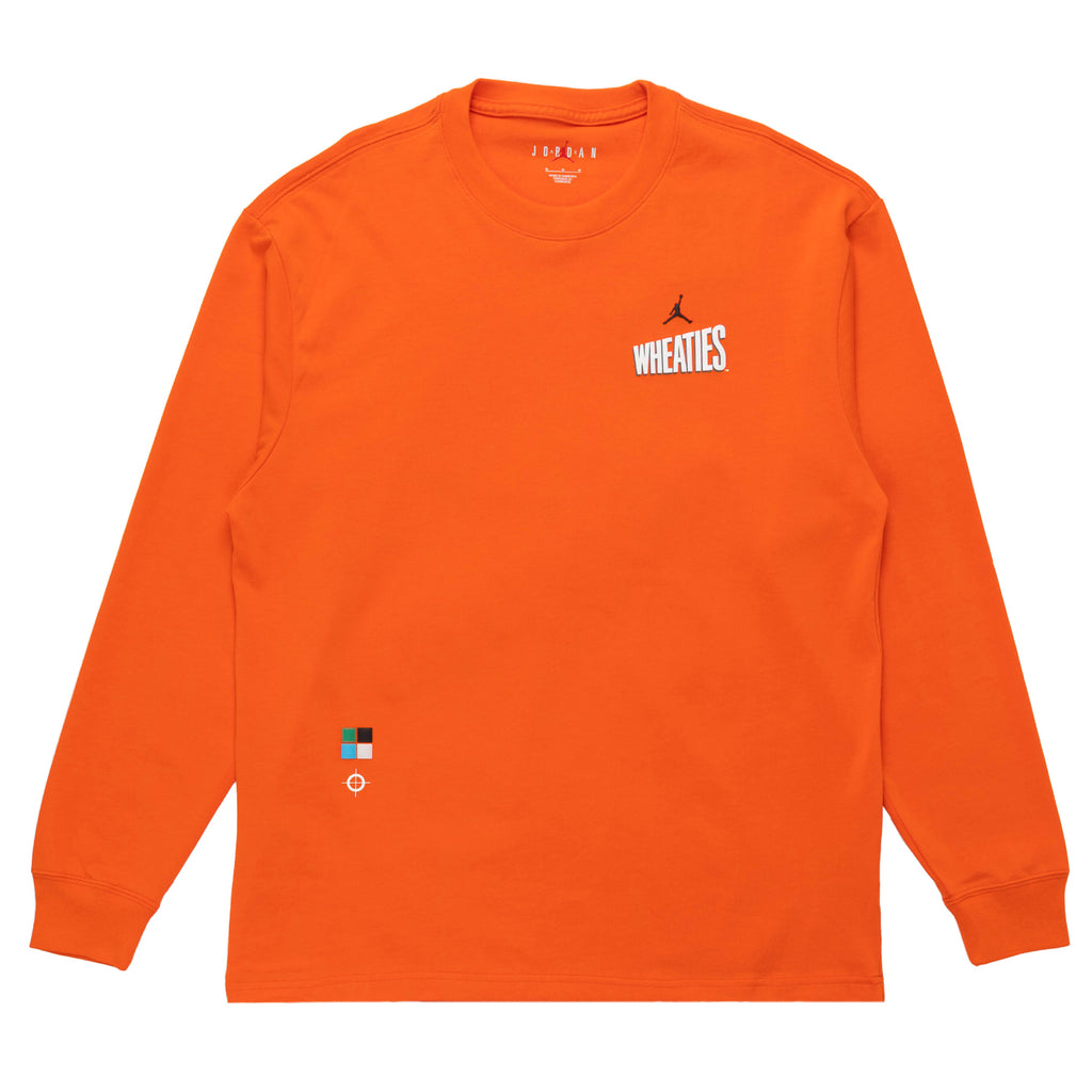Jordan Flight MVP 85 L/S Tee DV8428-817 Rush Orange