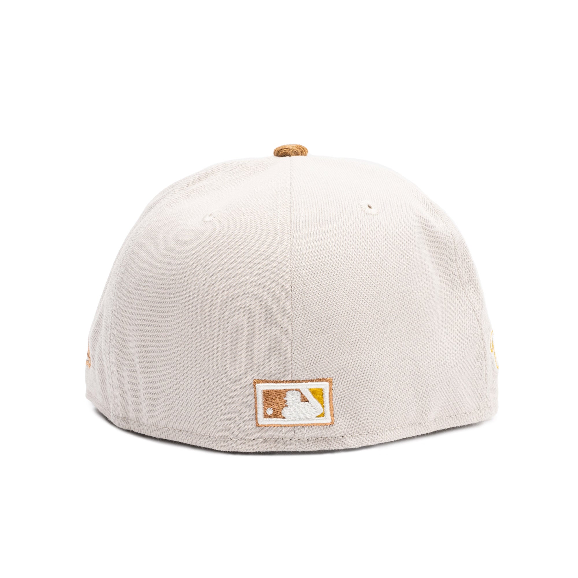 Oakland A's Cord Visor 89 WS Tan