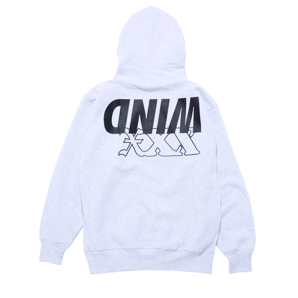 x God Selection Upside Down Sea Pullover GX-A23-WSHD-01 Grey