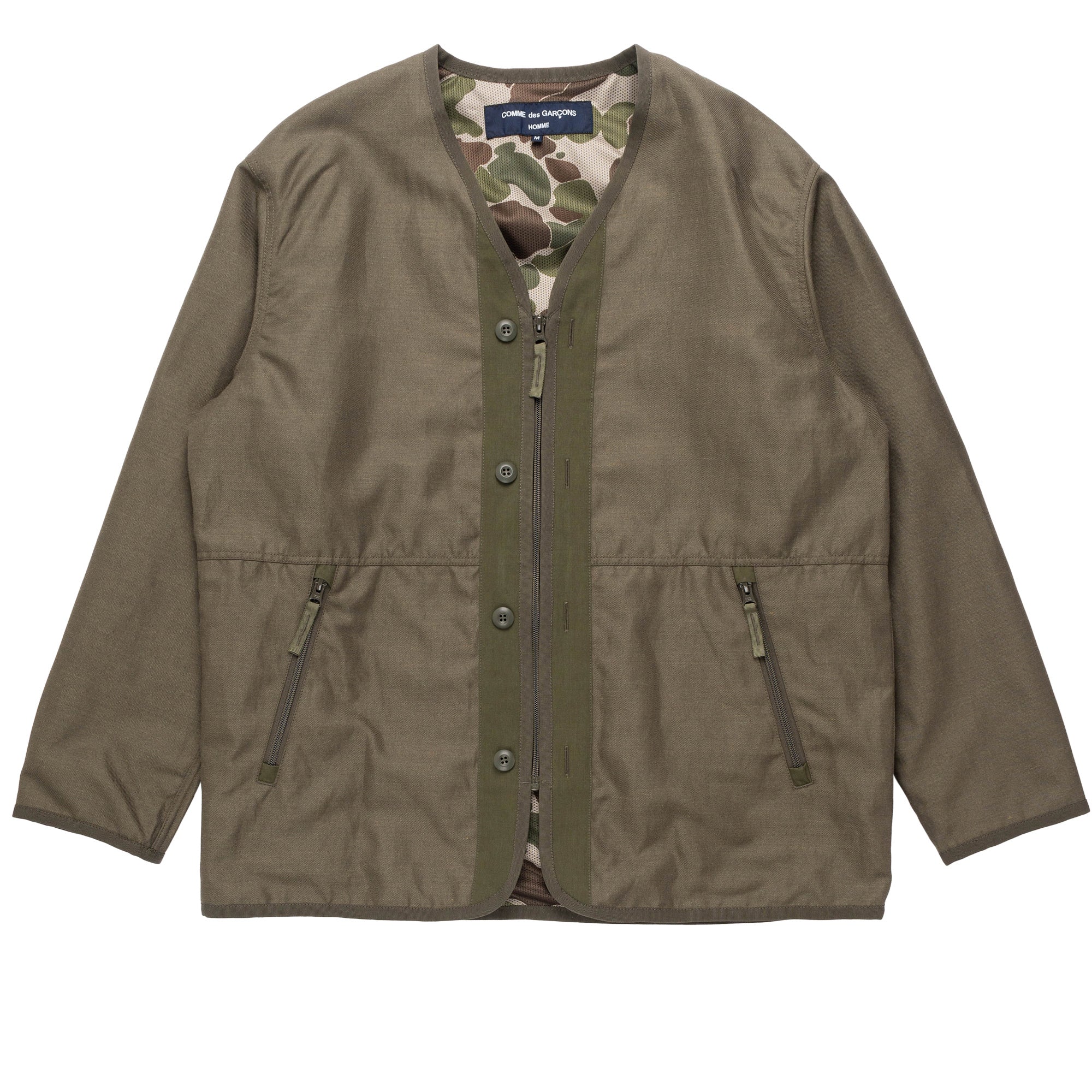 Zip Liner HK J022 051 1 2 Olive Capsule
