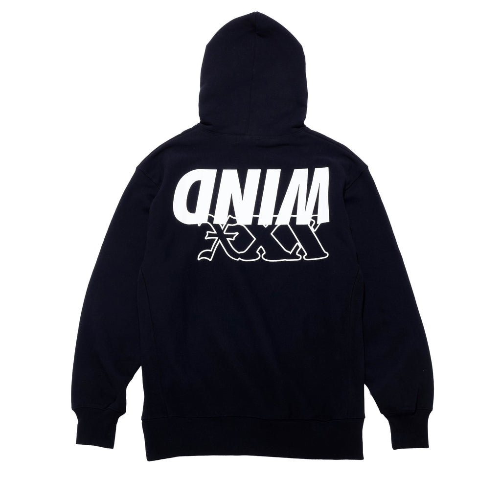 x God Selection Upside Down Sea Pullover GX-A23-WSHD-01 Black