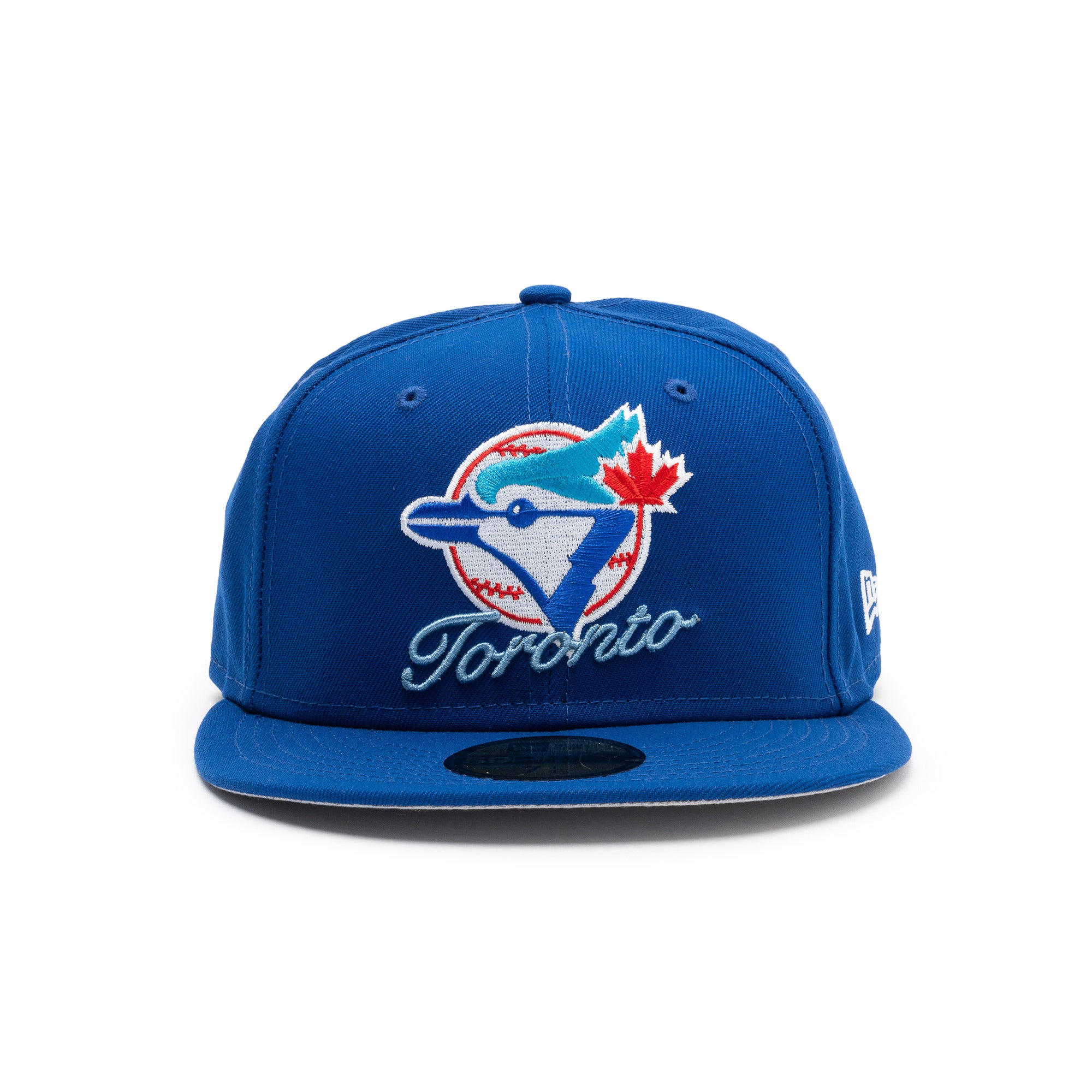 Blue Jays Dual Logo Fitted Blue
