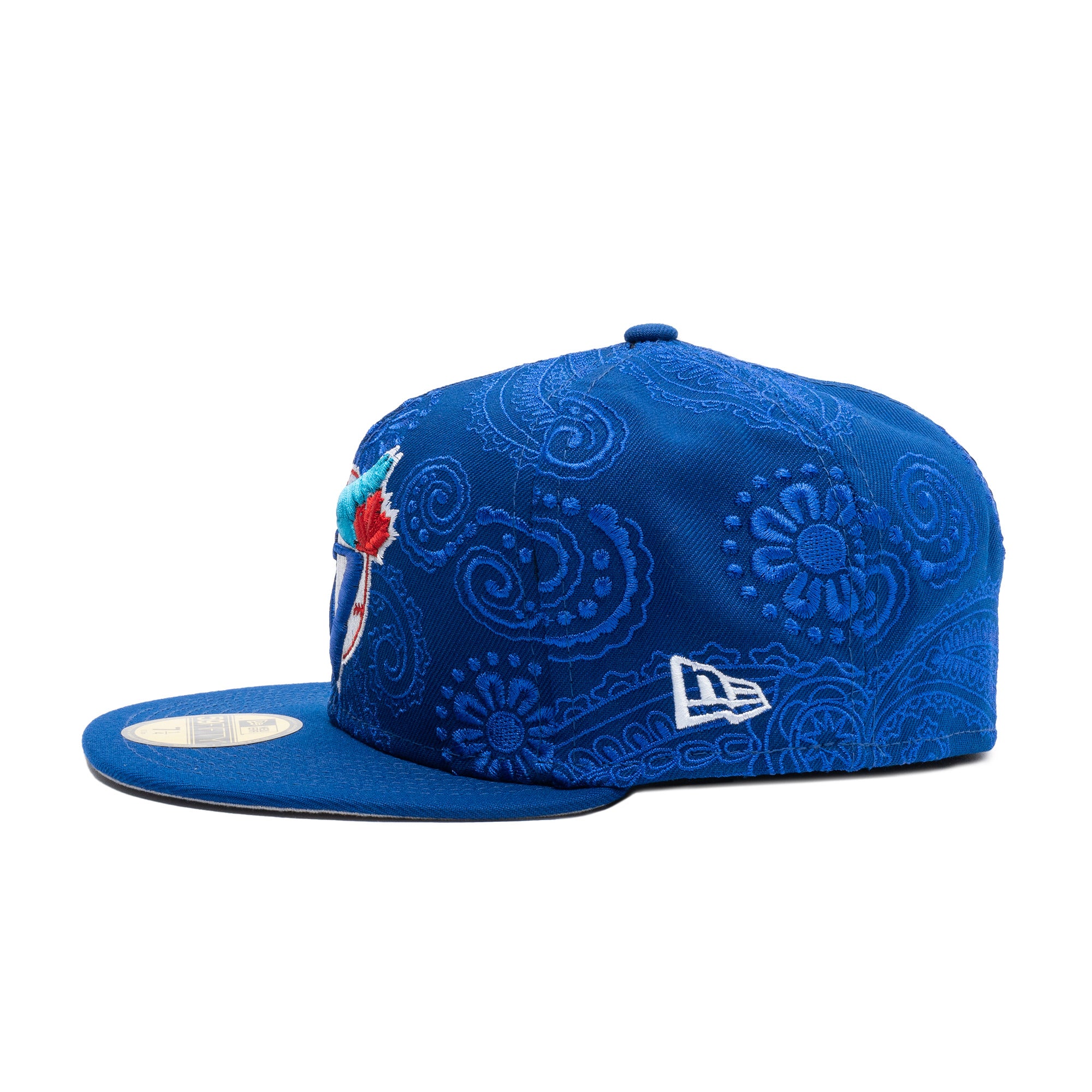 Blue Jays Swirl Stitching