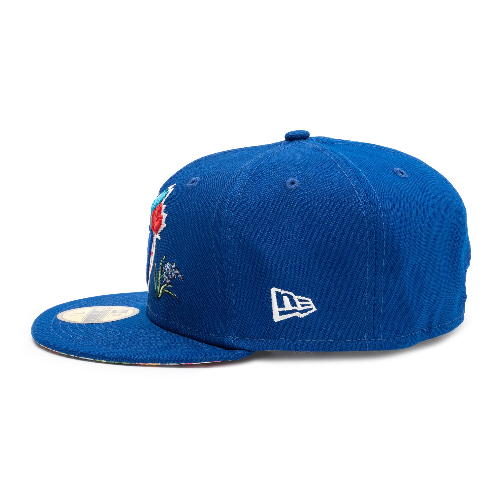 Blue Jays Watercolor Floral Blue