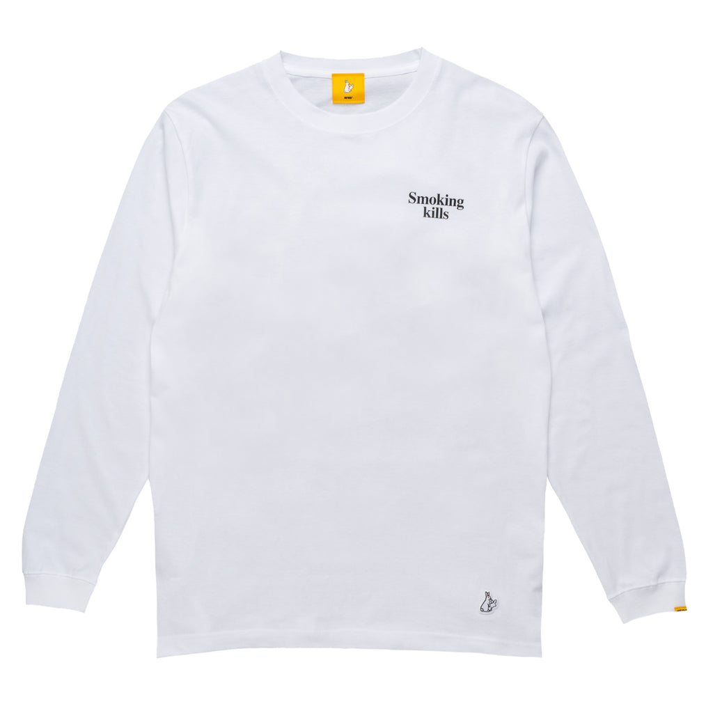 Back Logo LS Tee FRC2038 White