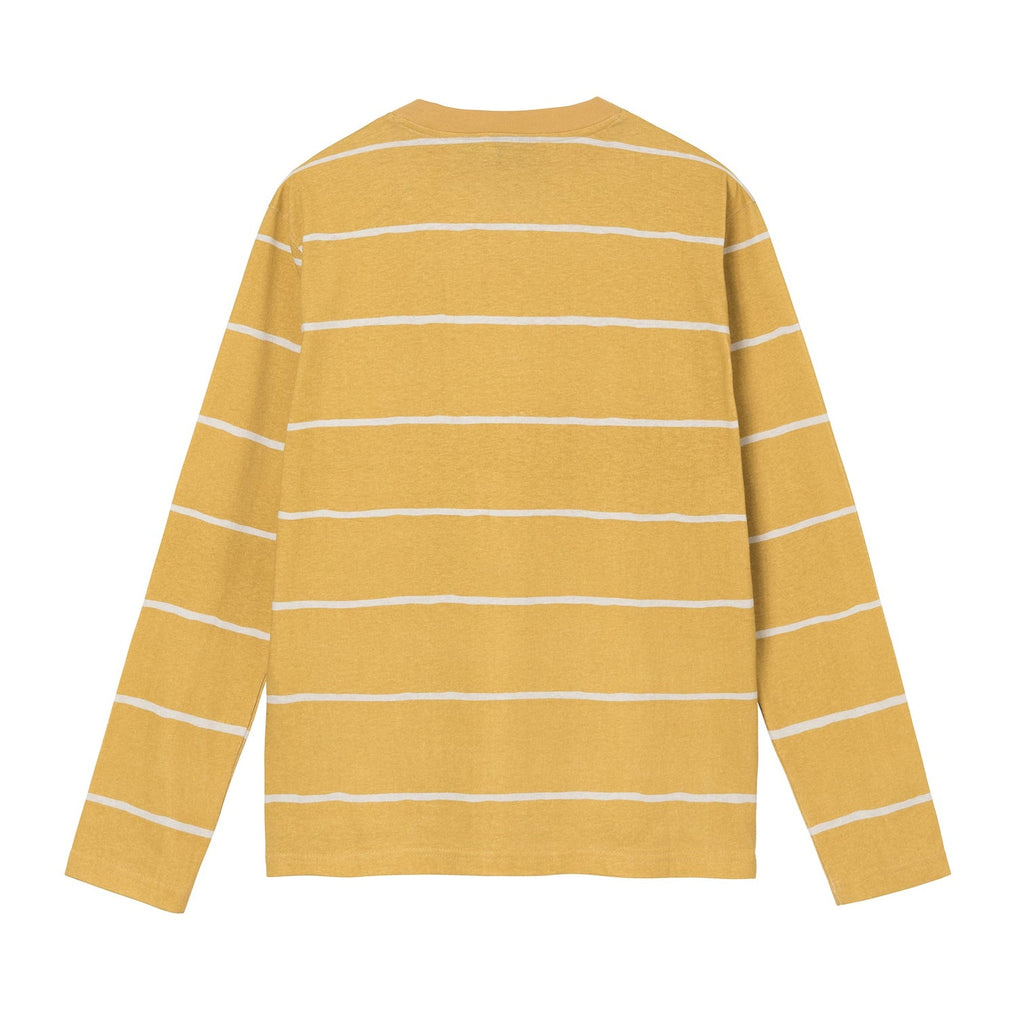 Hand Drawn Stripe LS 1140286 Mustard