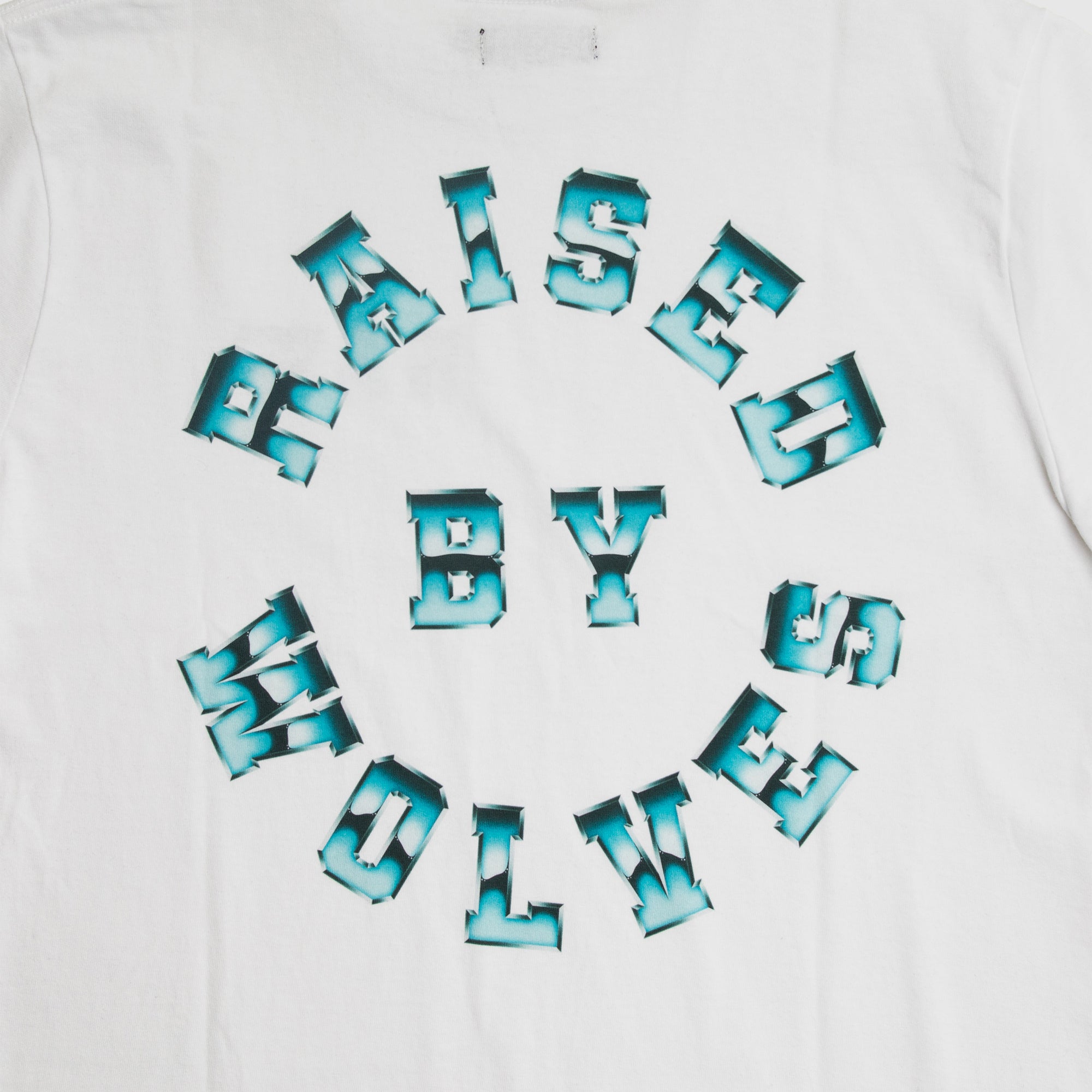 Chrome Wheel Tee White