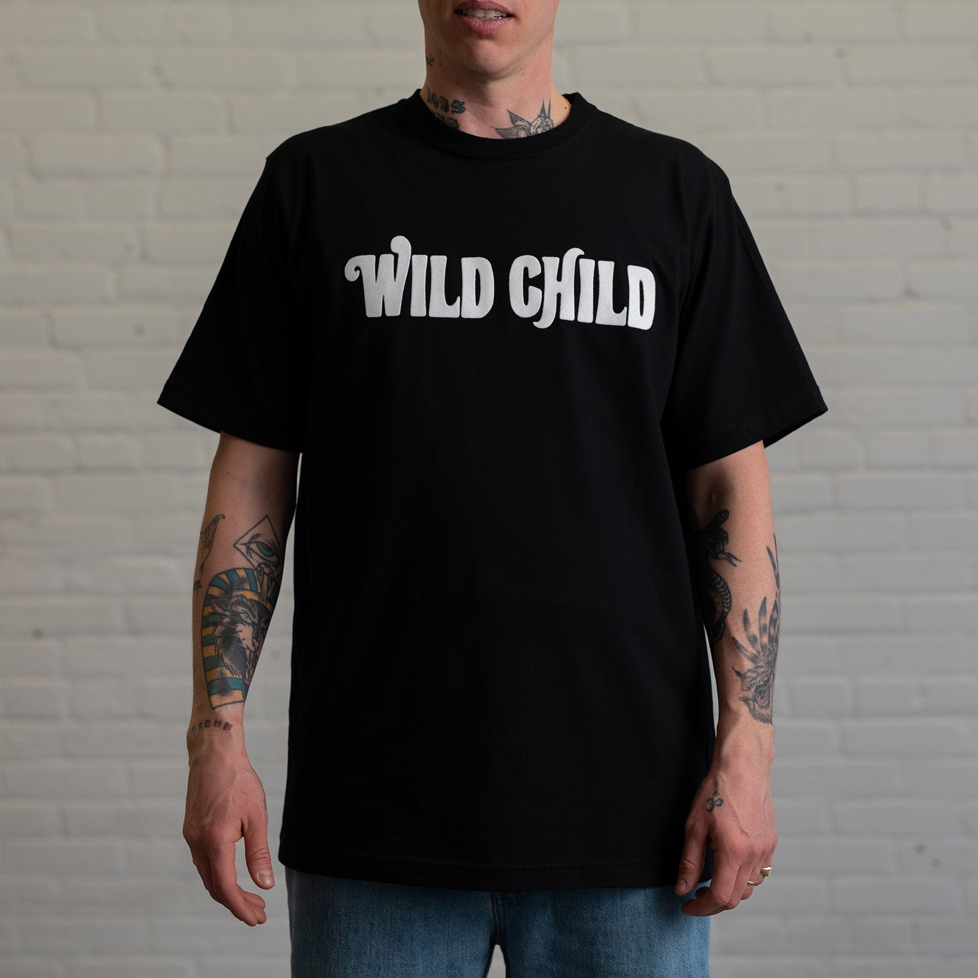 Wild Child Tee Black