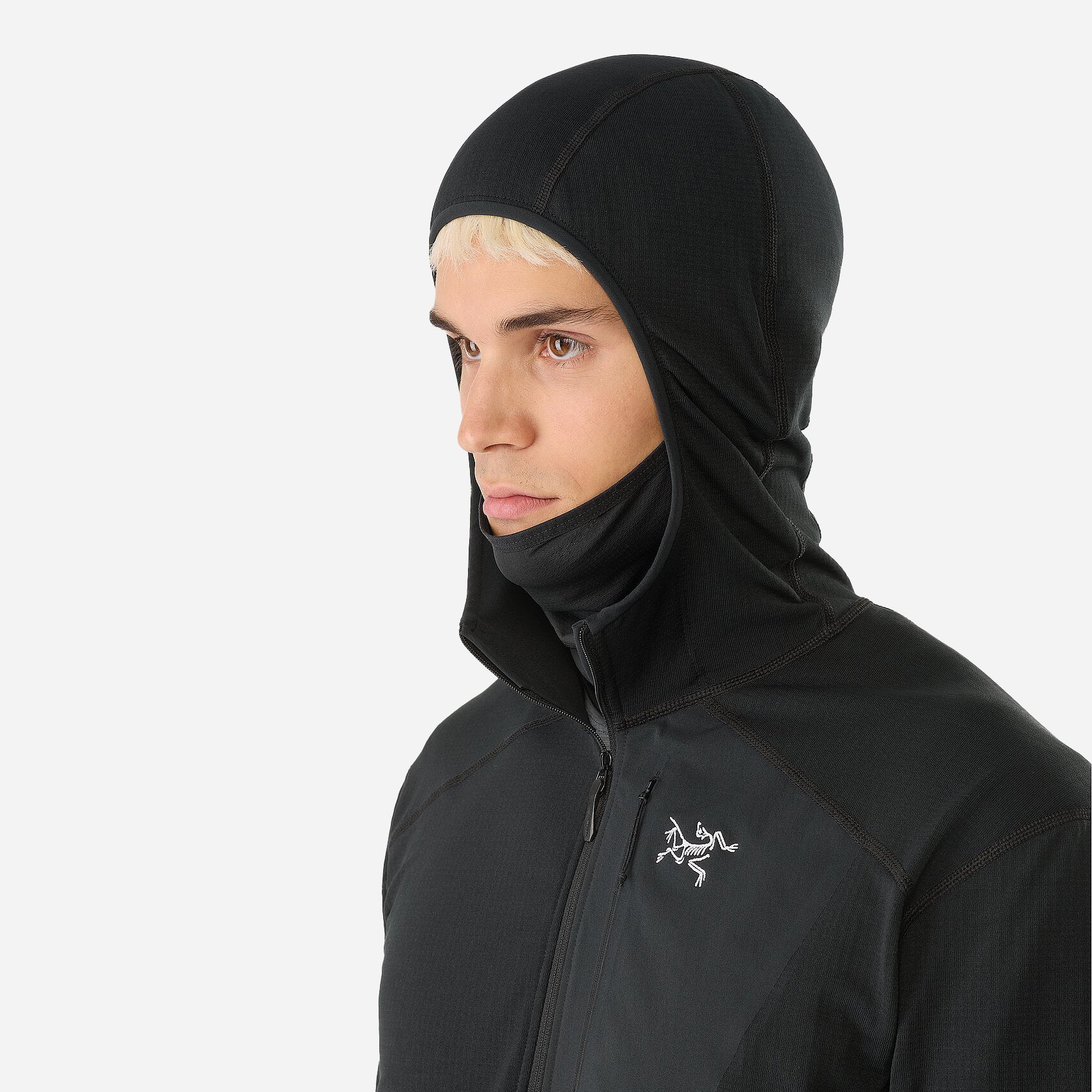 Delta 1 2 Zip Hoody X000005488 Black