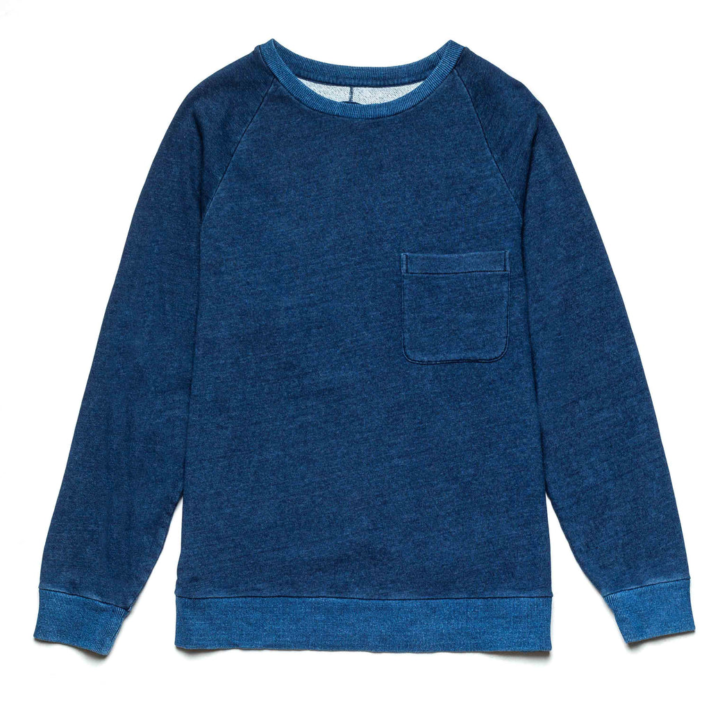 Split Back Crewneck 77136 Navy