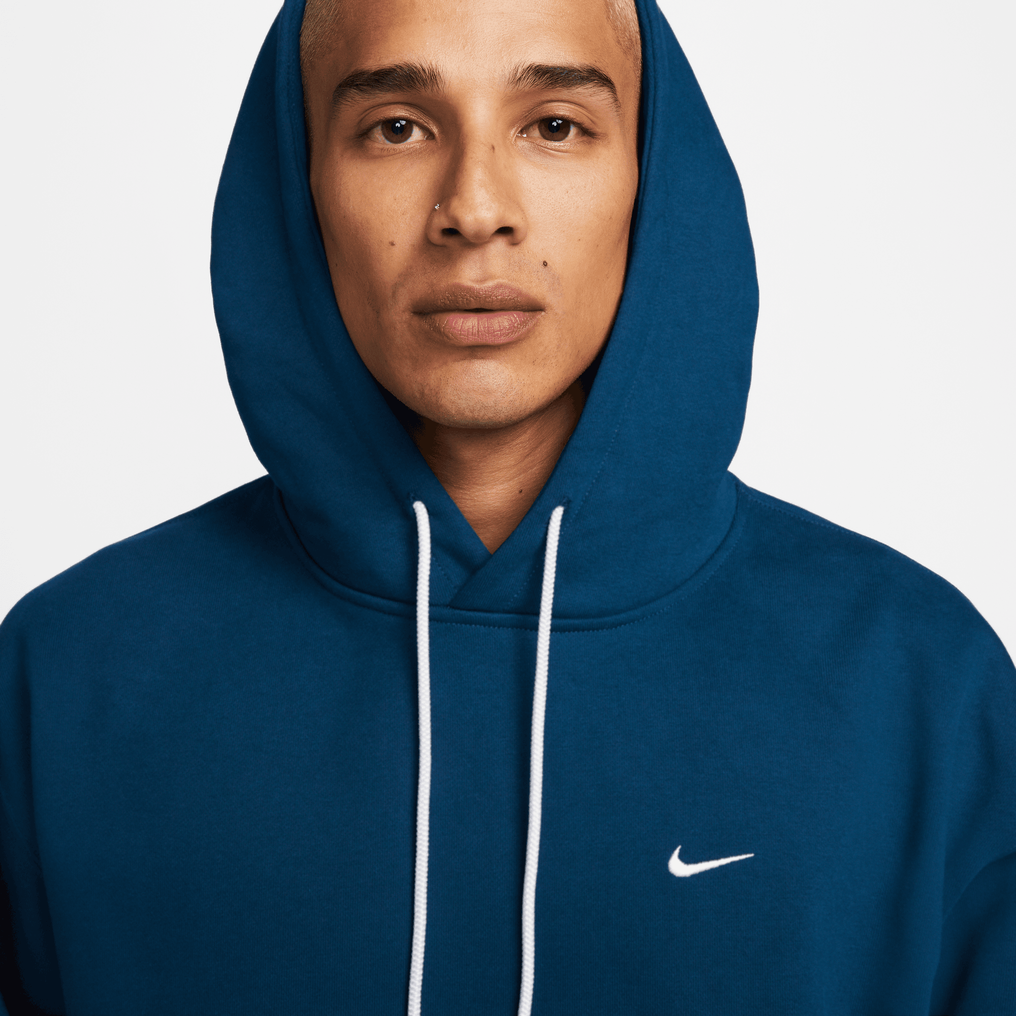 Nike Solo Swoosh Pullover CV0552-460 Valerian Blue