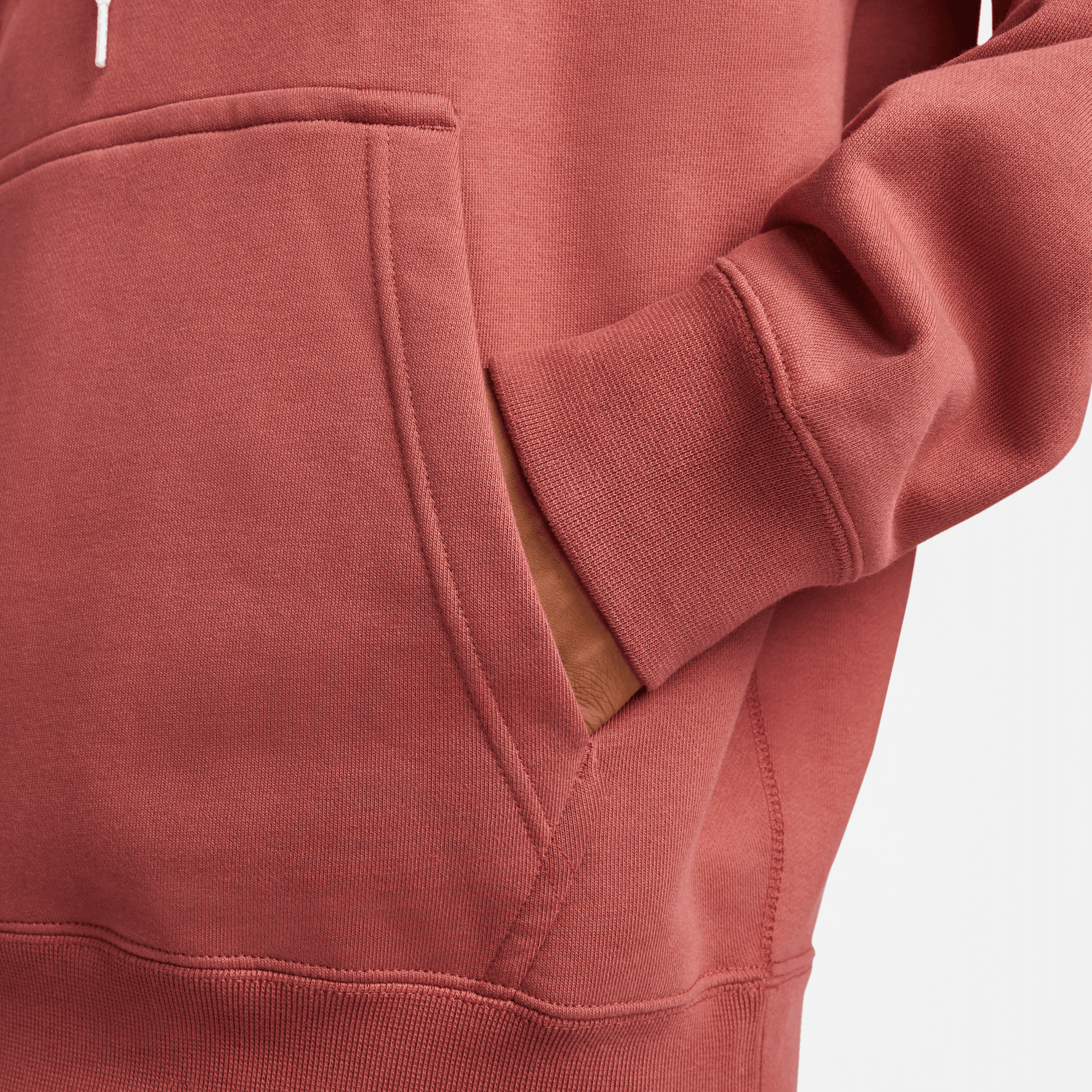 Nike rust top pink sweatshirt