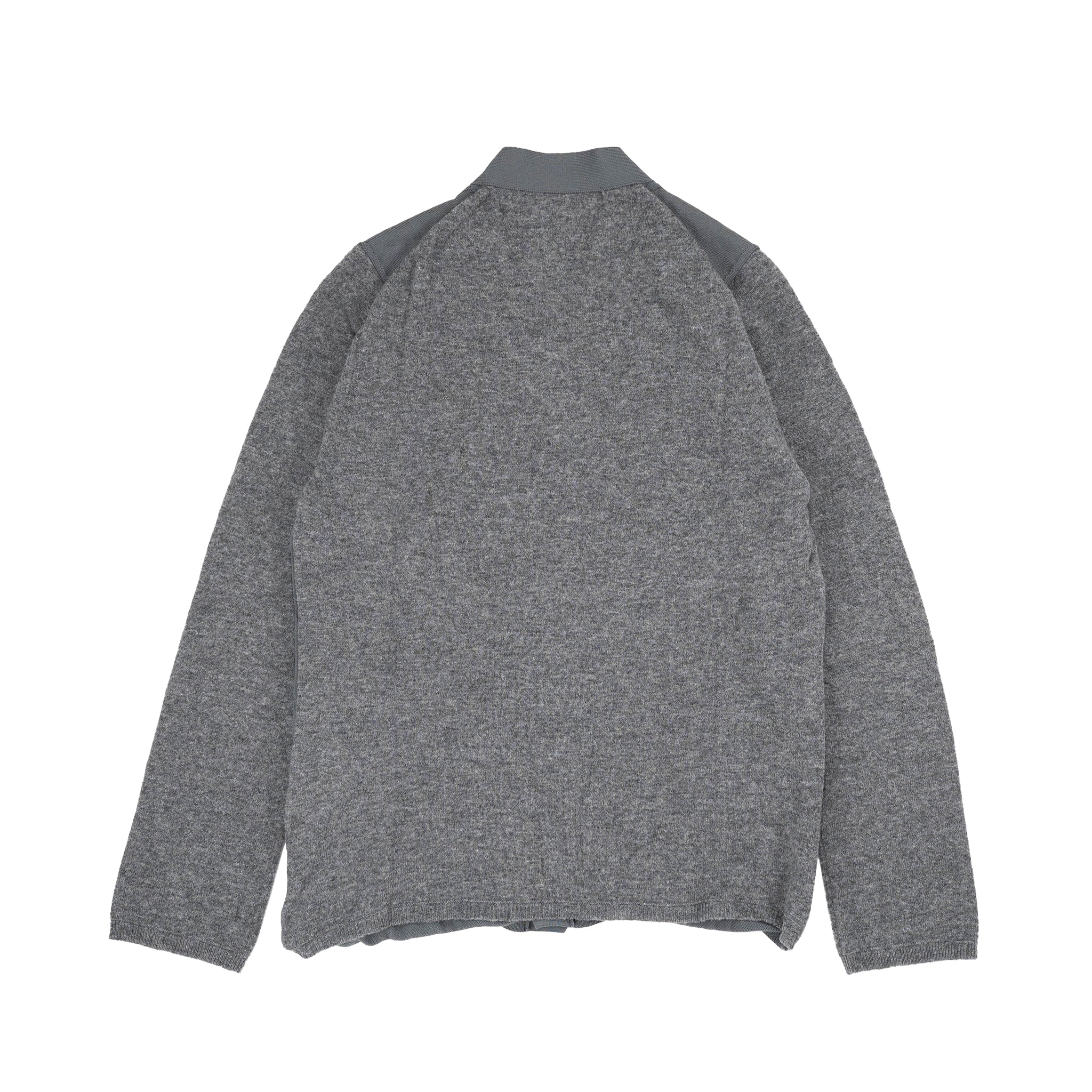 CDG Shirt Knit Cardigan Grey FJ-N014-W22