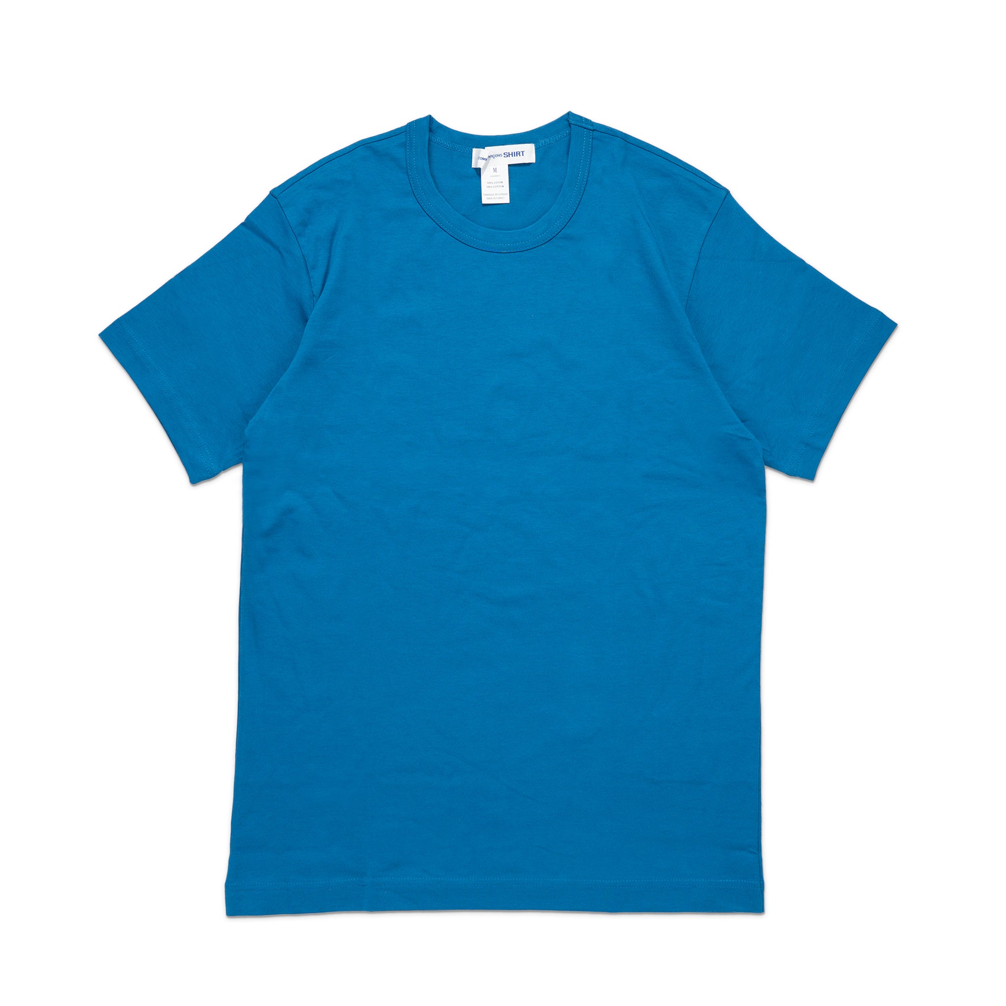CDG Shirt Rear S/S Logo Tee FJ-T016-W22 Blue