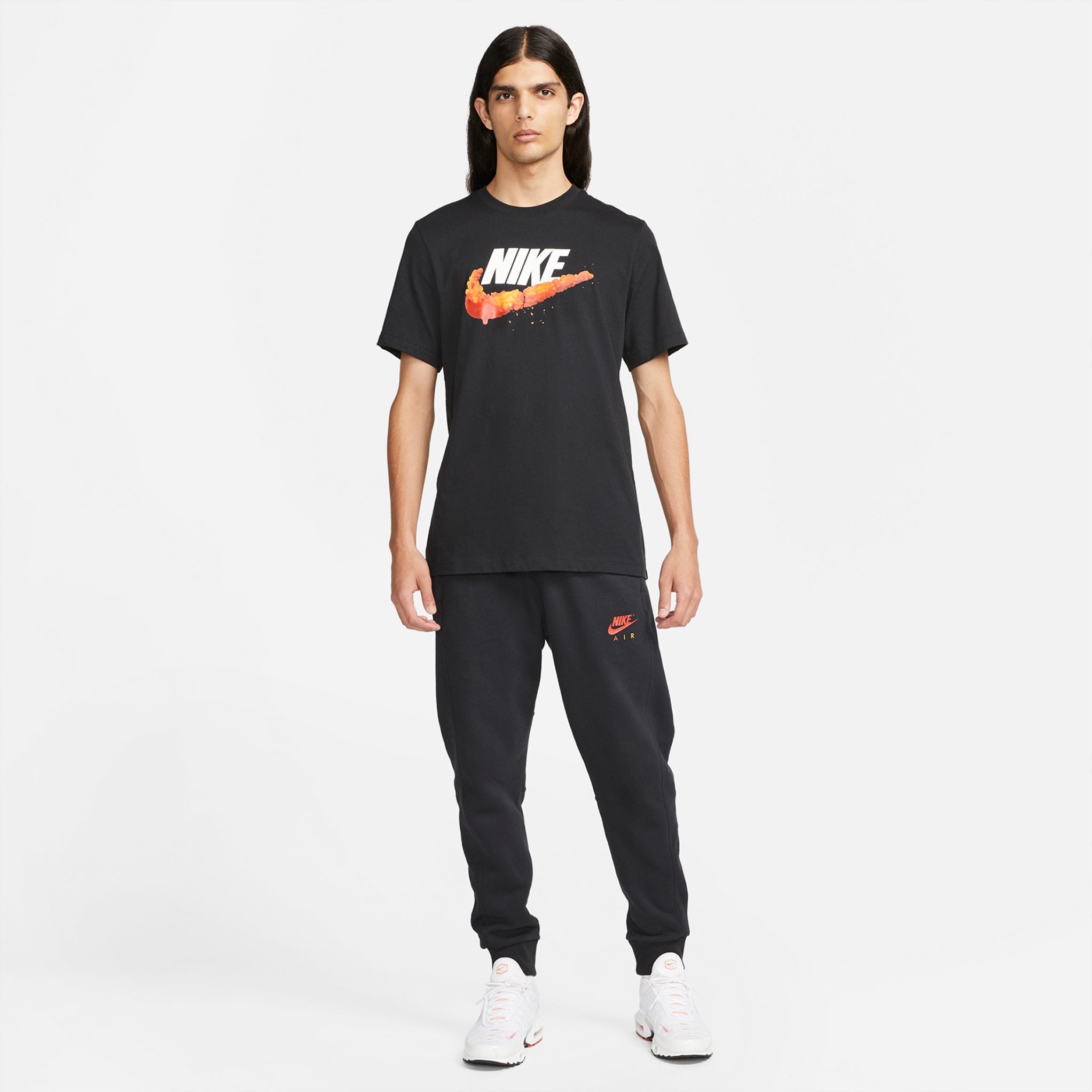 Nike Deep Fried Logo Tee DM2279 010 Black Capsule