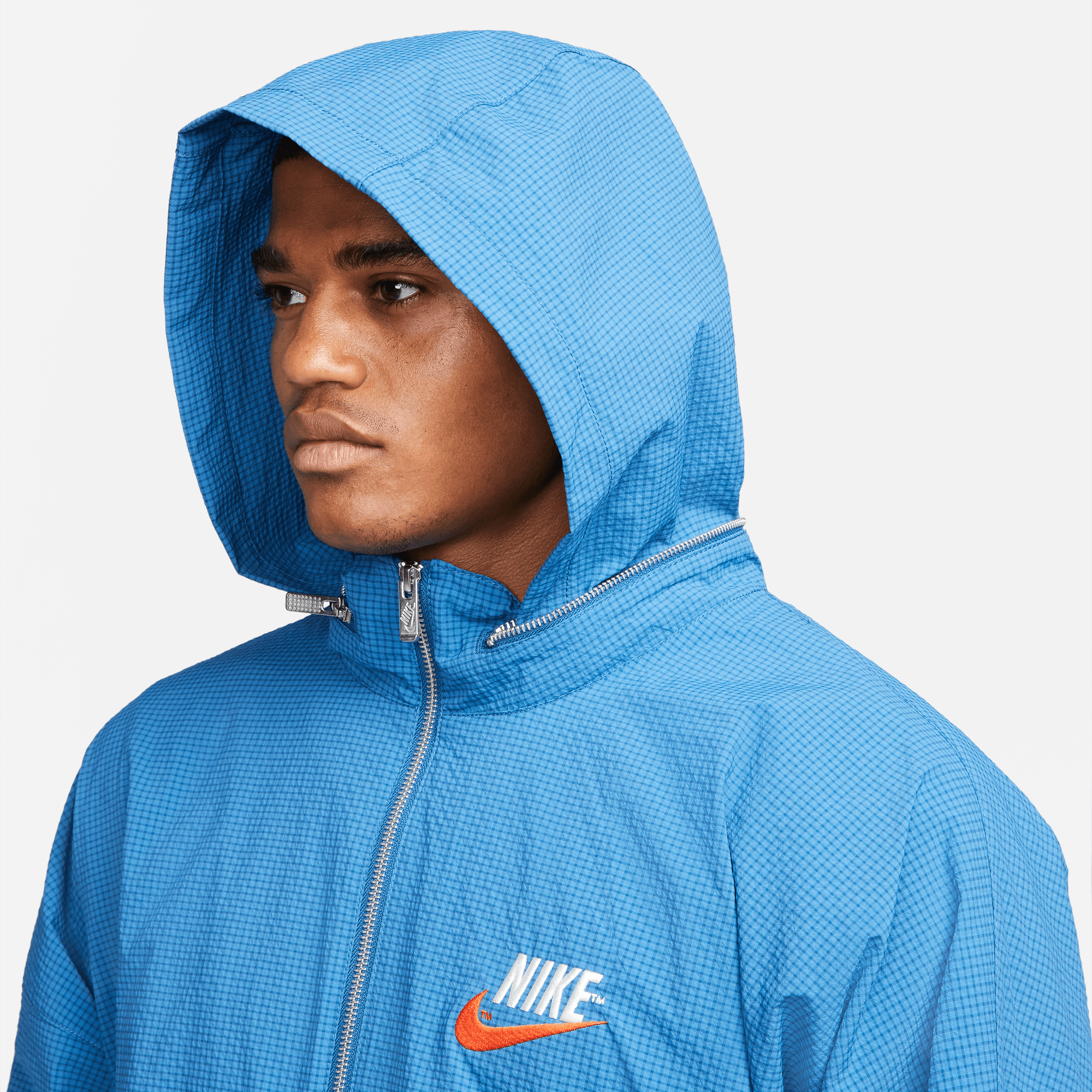 NSW Lined Woven Jacket DM5285 407 Blue Capsule