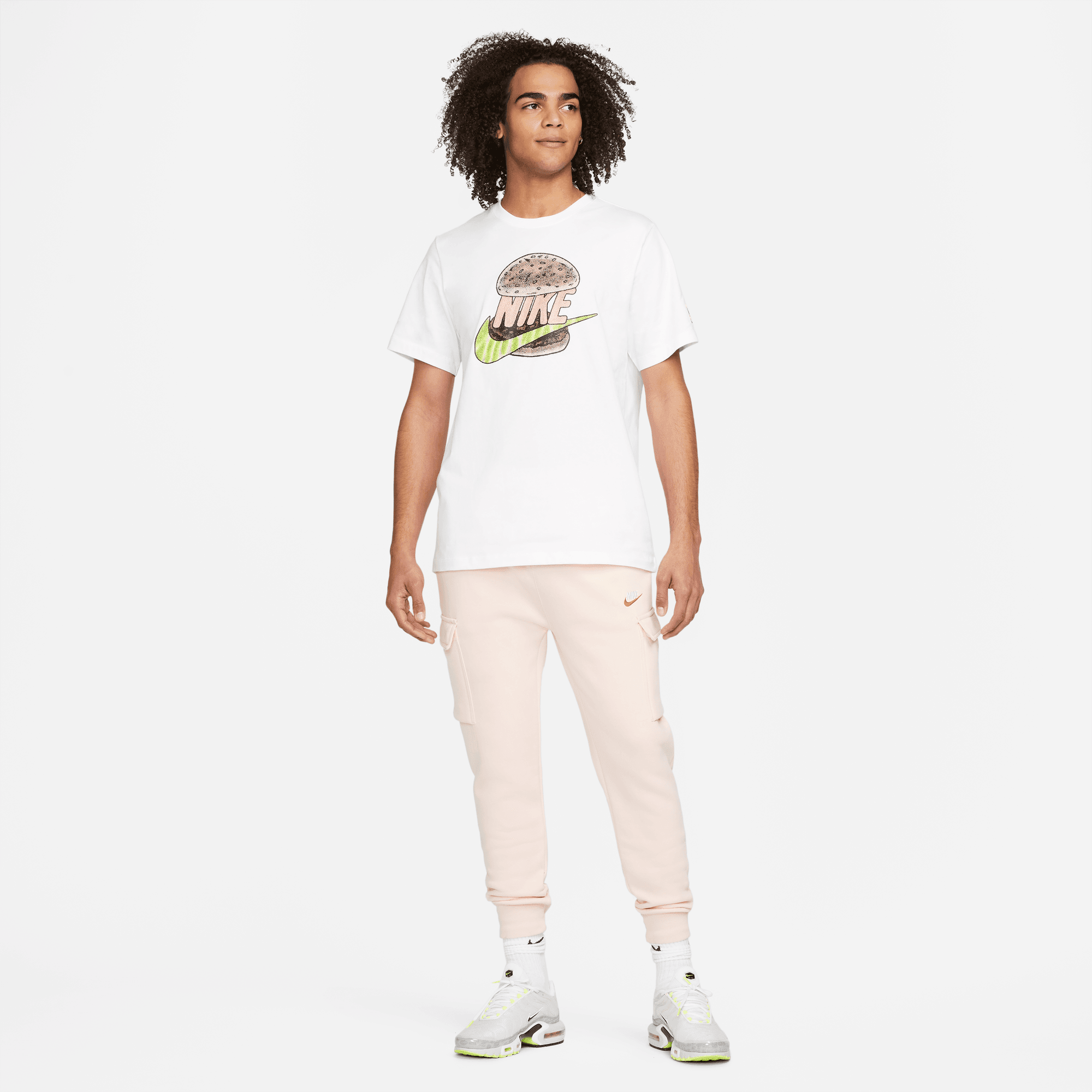 NSW Burger Tee DN5169-100 White