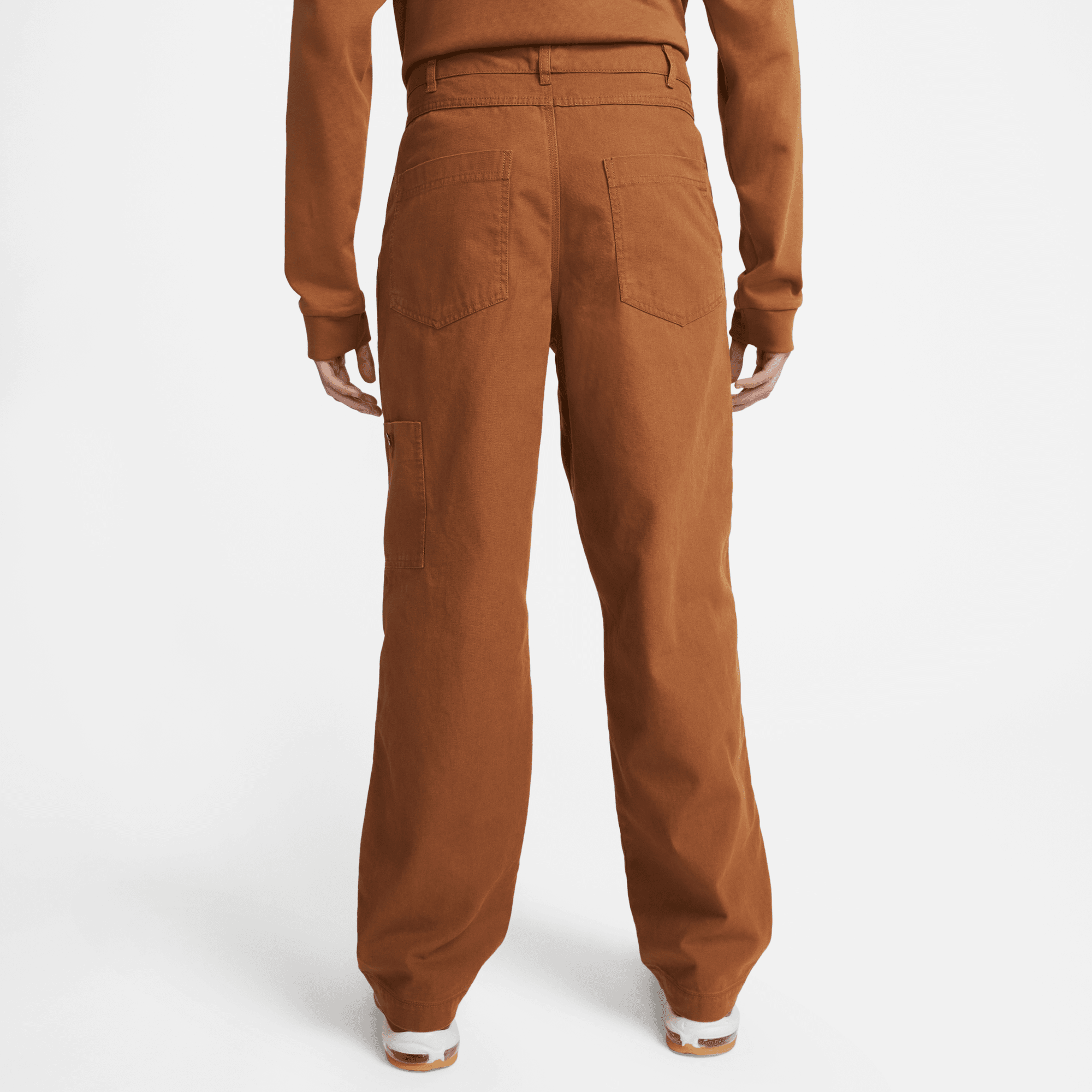 Nike Life Men's Double-Front Trousers DQ5179-270 Brown