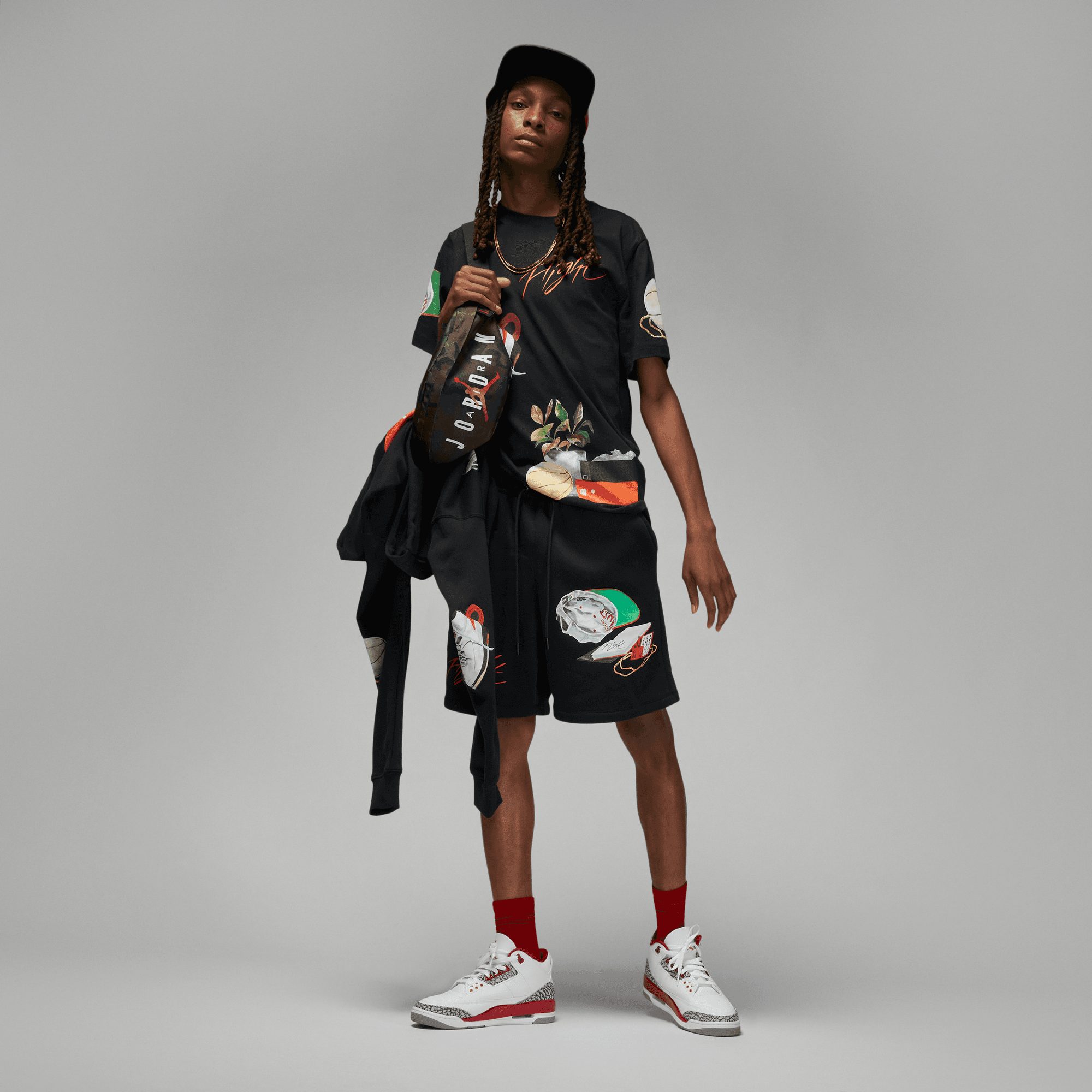 Jordan Jacob Rochester Tee DQ7378-010 Black