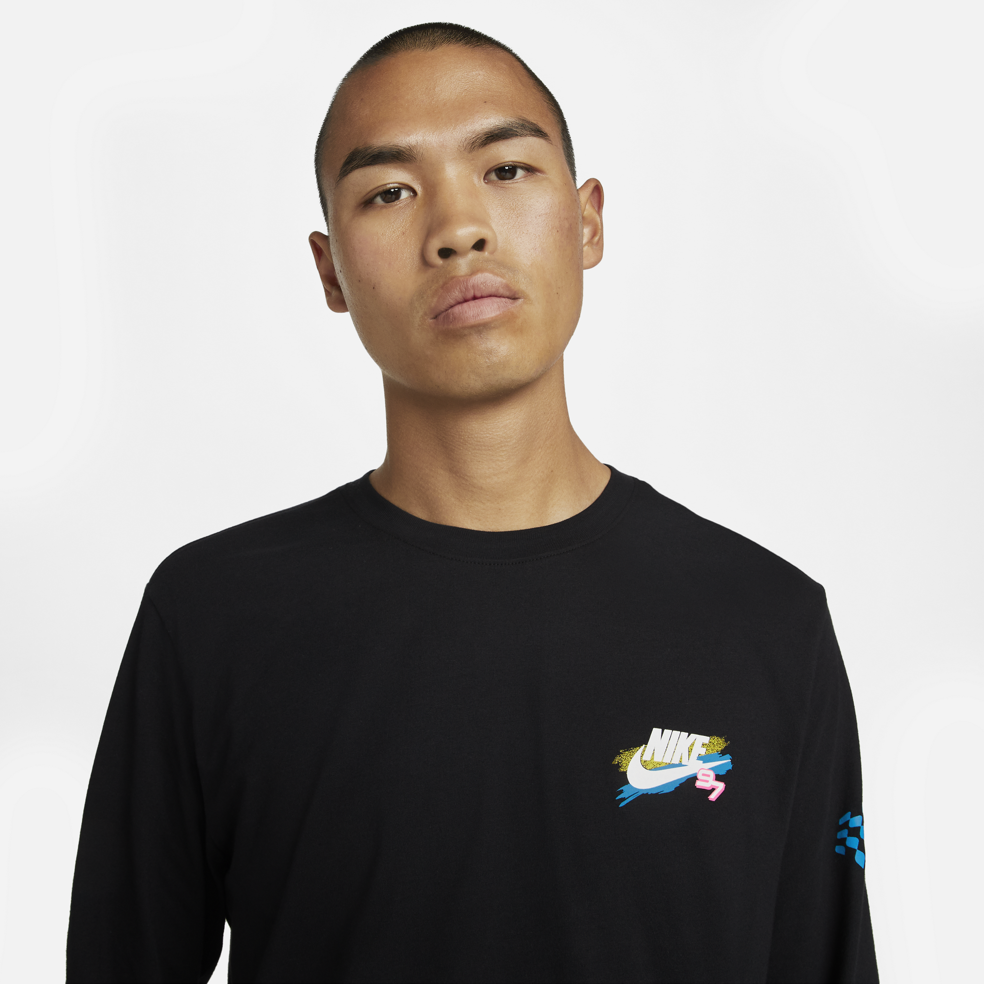 NSW LS Racing Tee DR8003-010 Black