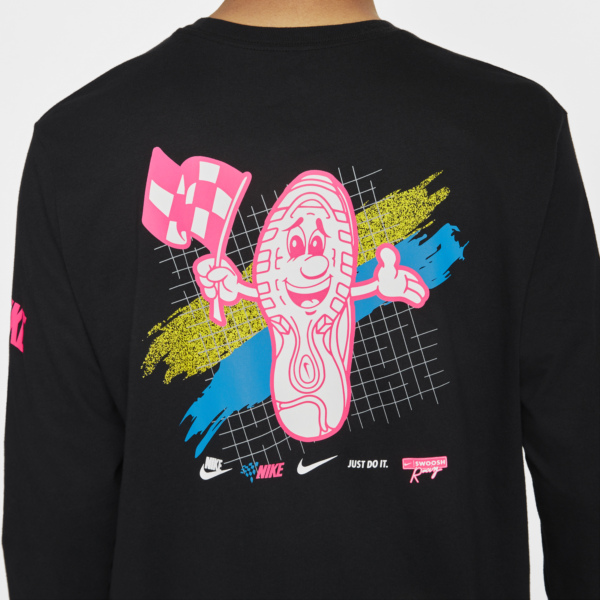 NSW LS Racing Tee DR8003-010 Black