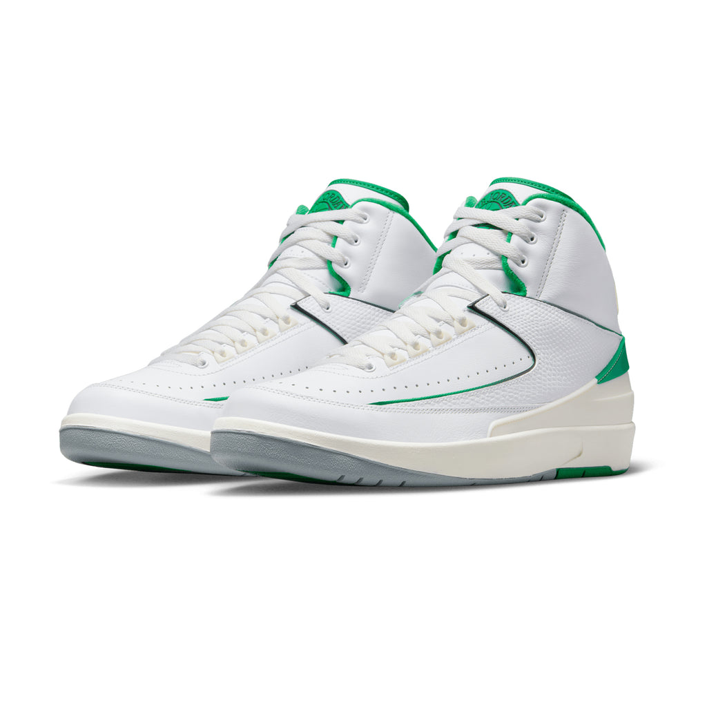 Air Jordan 2 Retro DR8884-103 White/Lucky Green