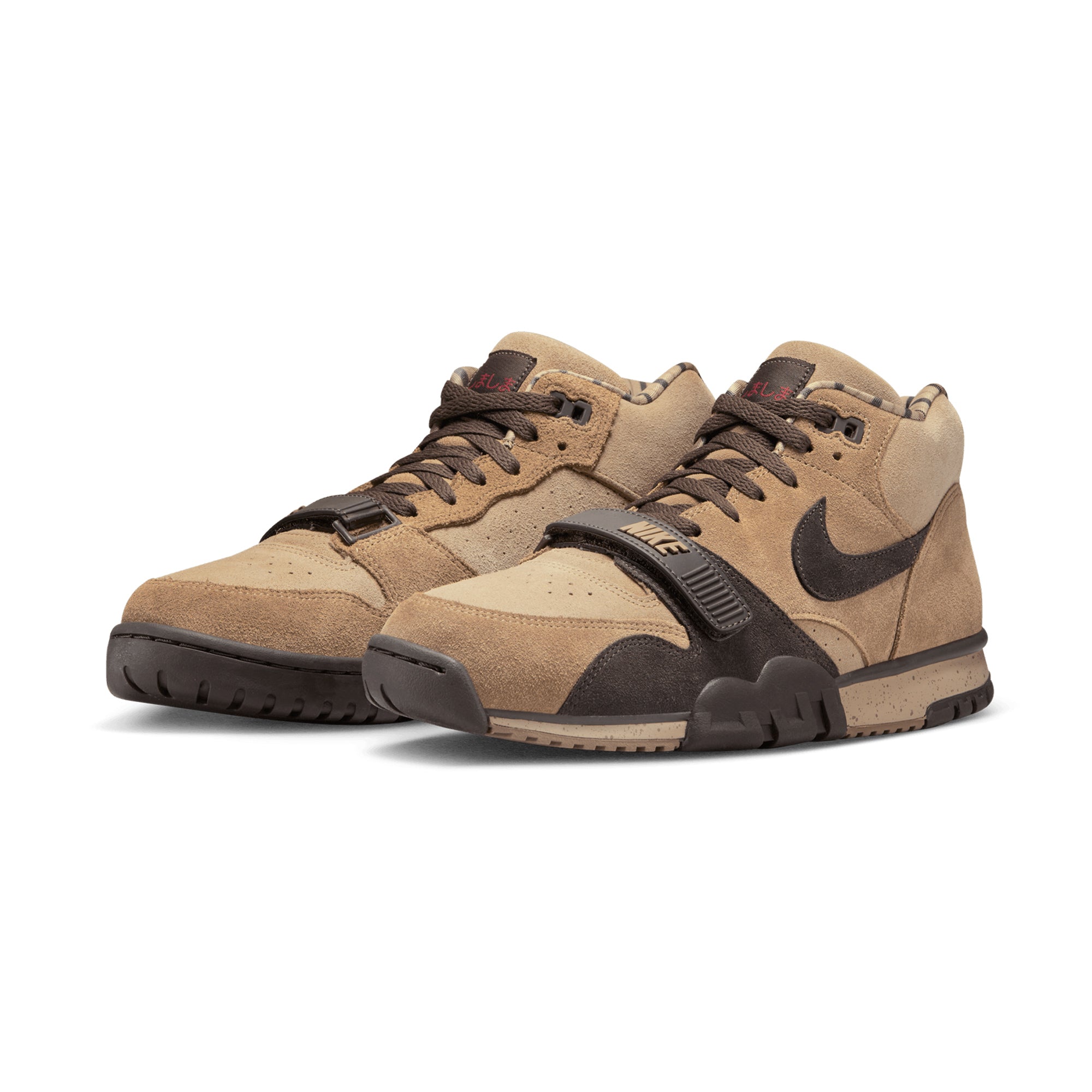 brown trainers nike