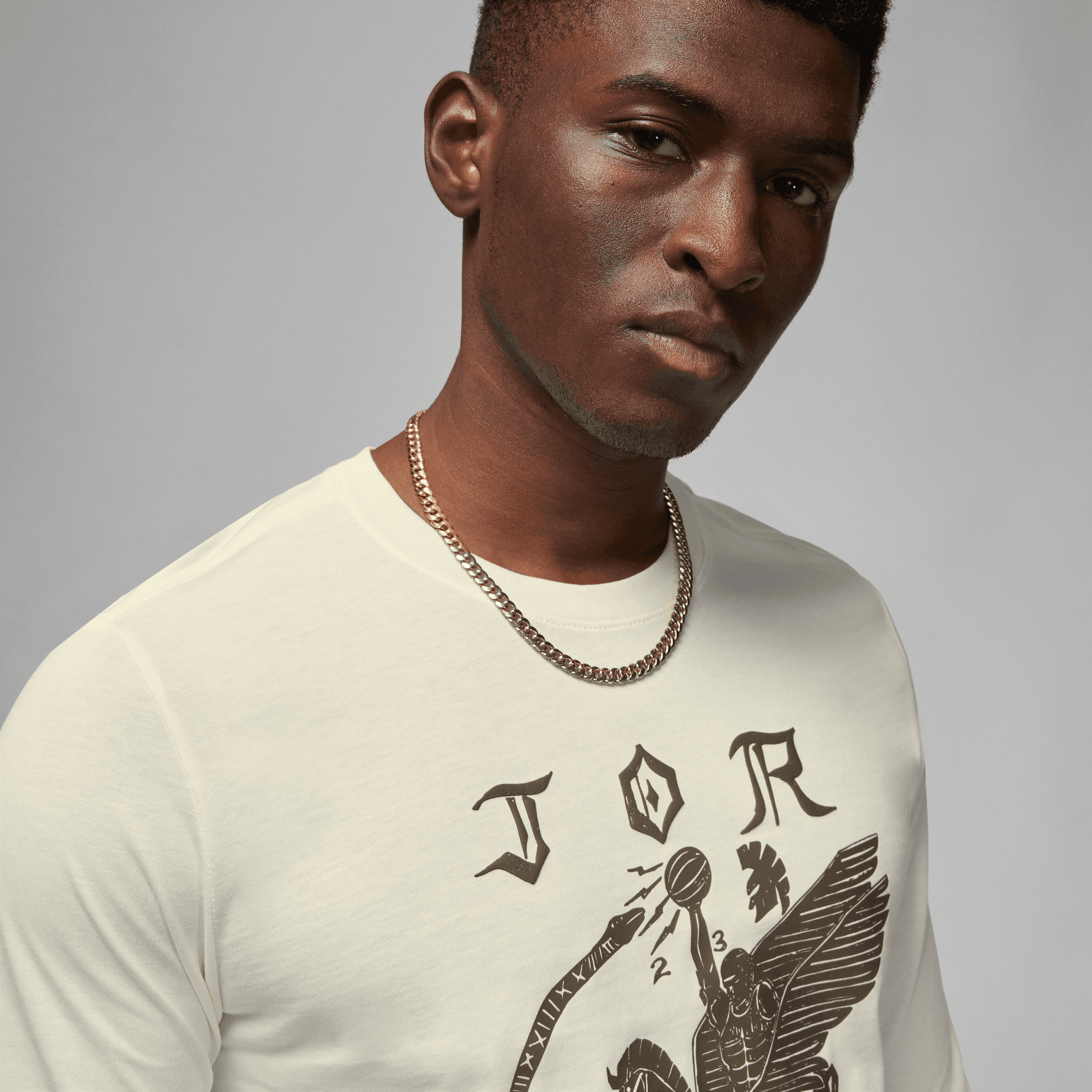 Air Jordan L/S Tee by UMAR RASHID DV8424-133 Sail