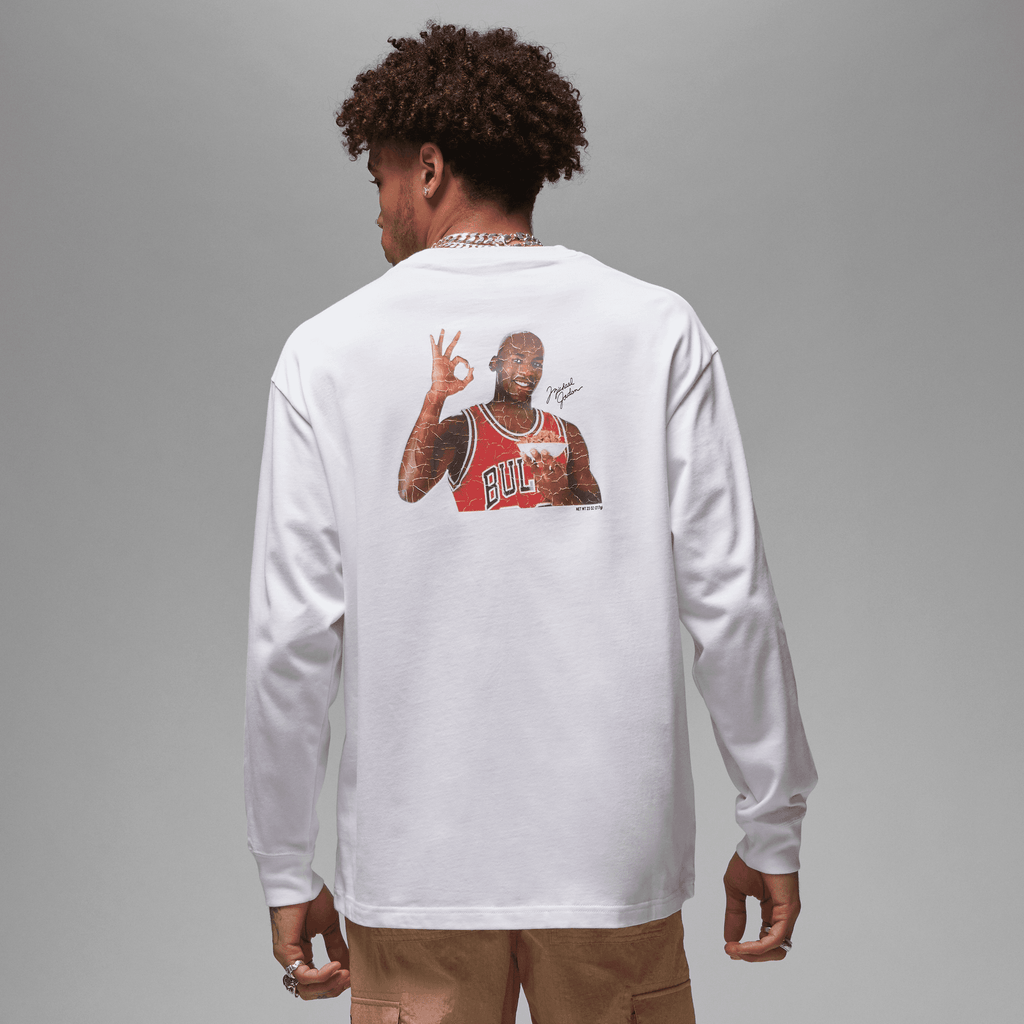 Jordan Flight MVP 85 L/S Tee DV8428-100 White