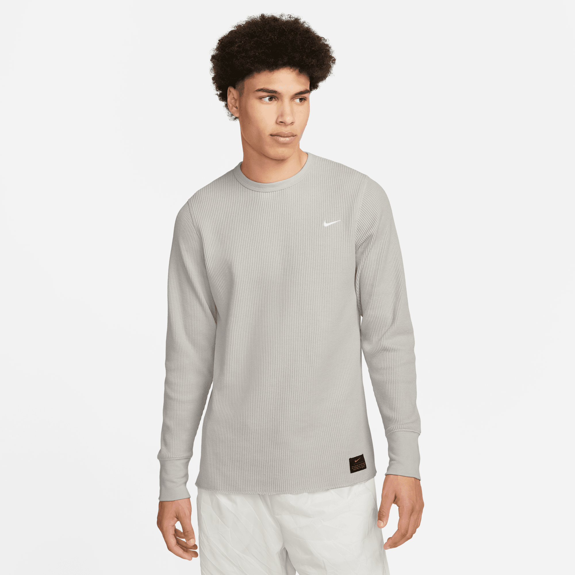 Nike Life LS Tee DX0894-012 Lt Iron Ore