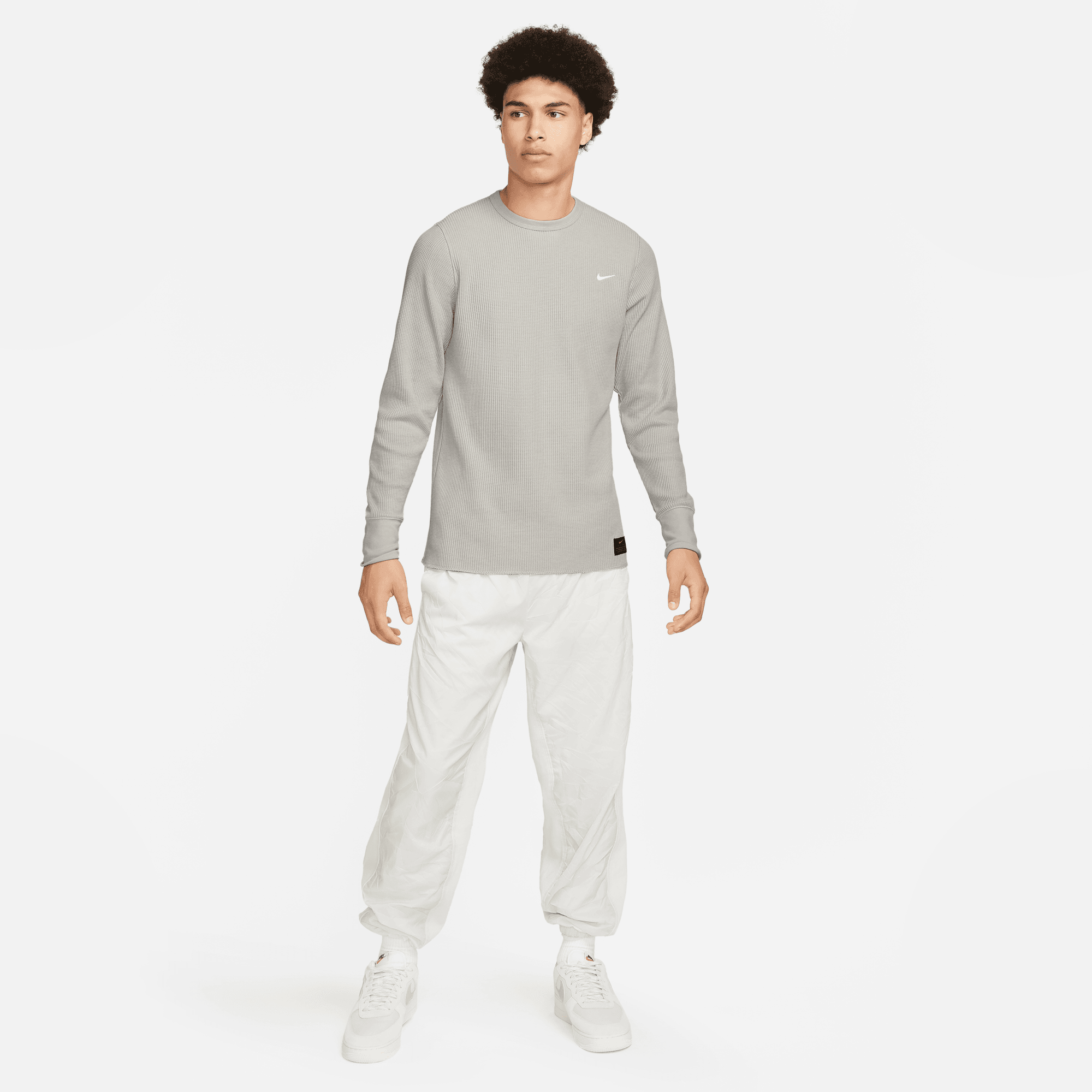 Nike Life LS Tee DX0894-012 Lt Iron Ore