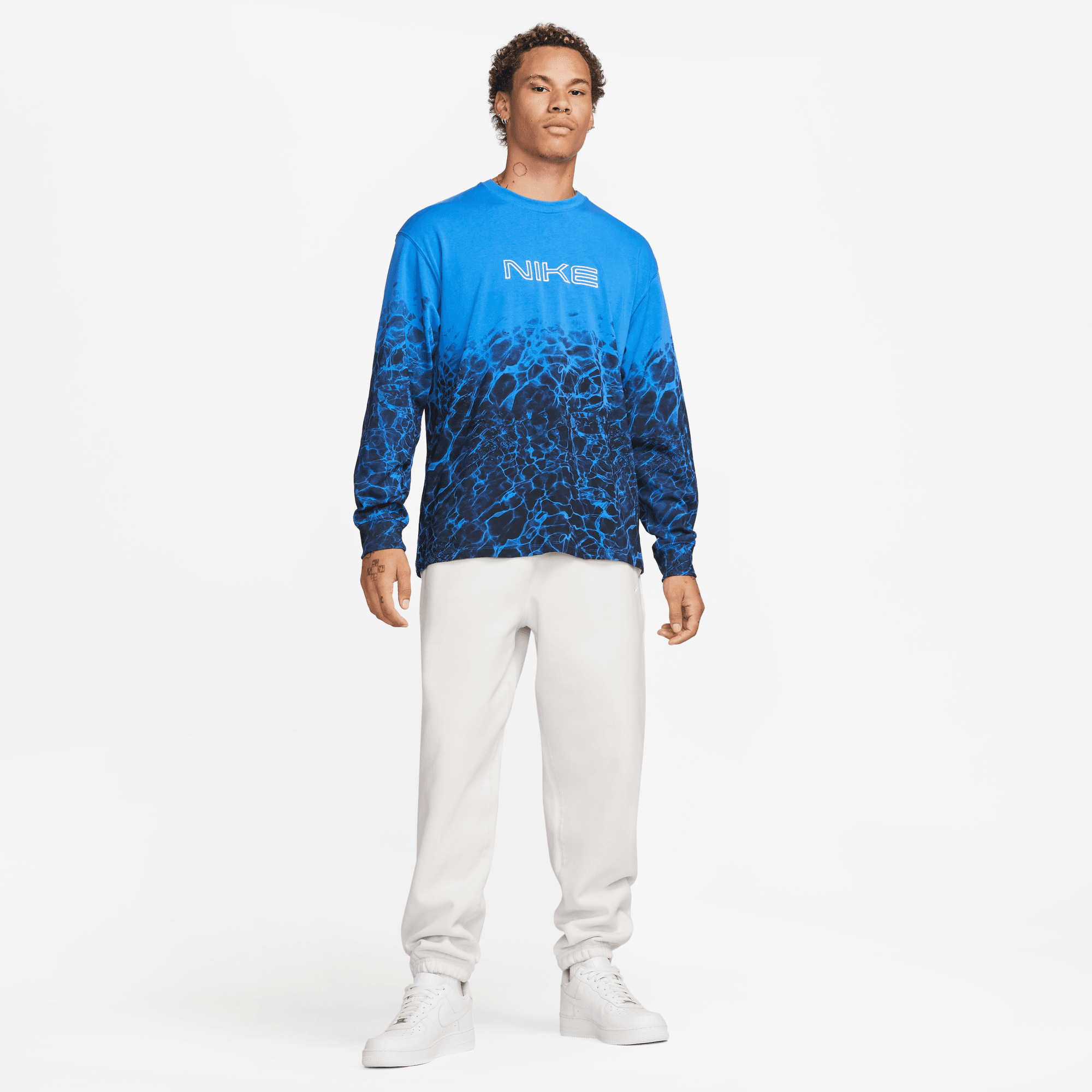 NRG Kukini LS Tee FB3030-403 Blue
