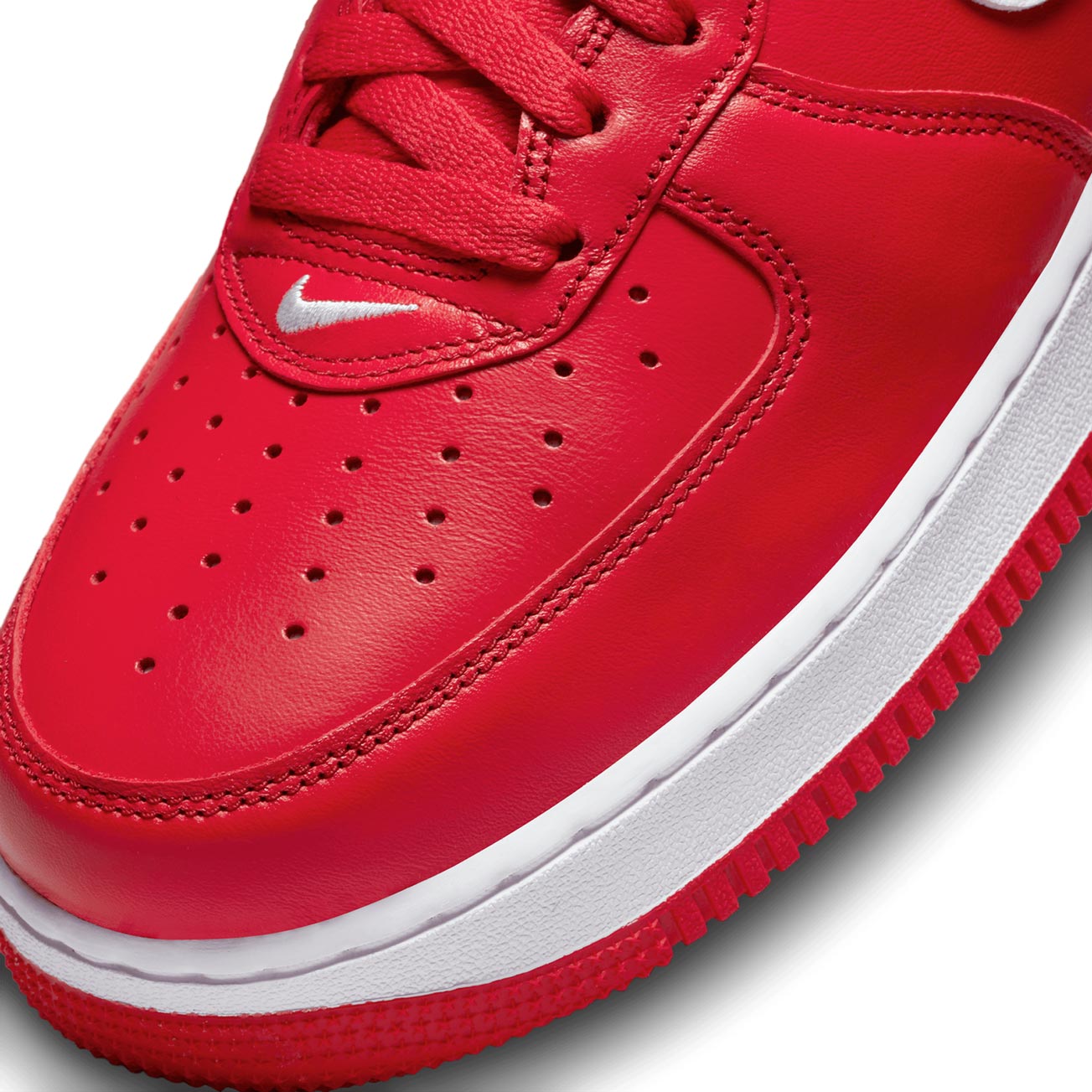 Nike Air Force 1 07 LV8 Men's Size 9.5 First Use University Red White in  2023