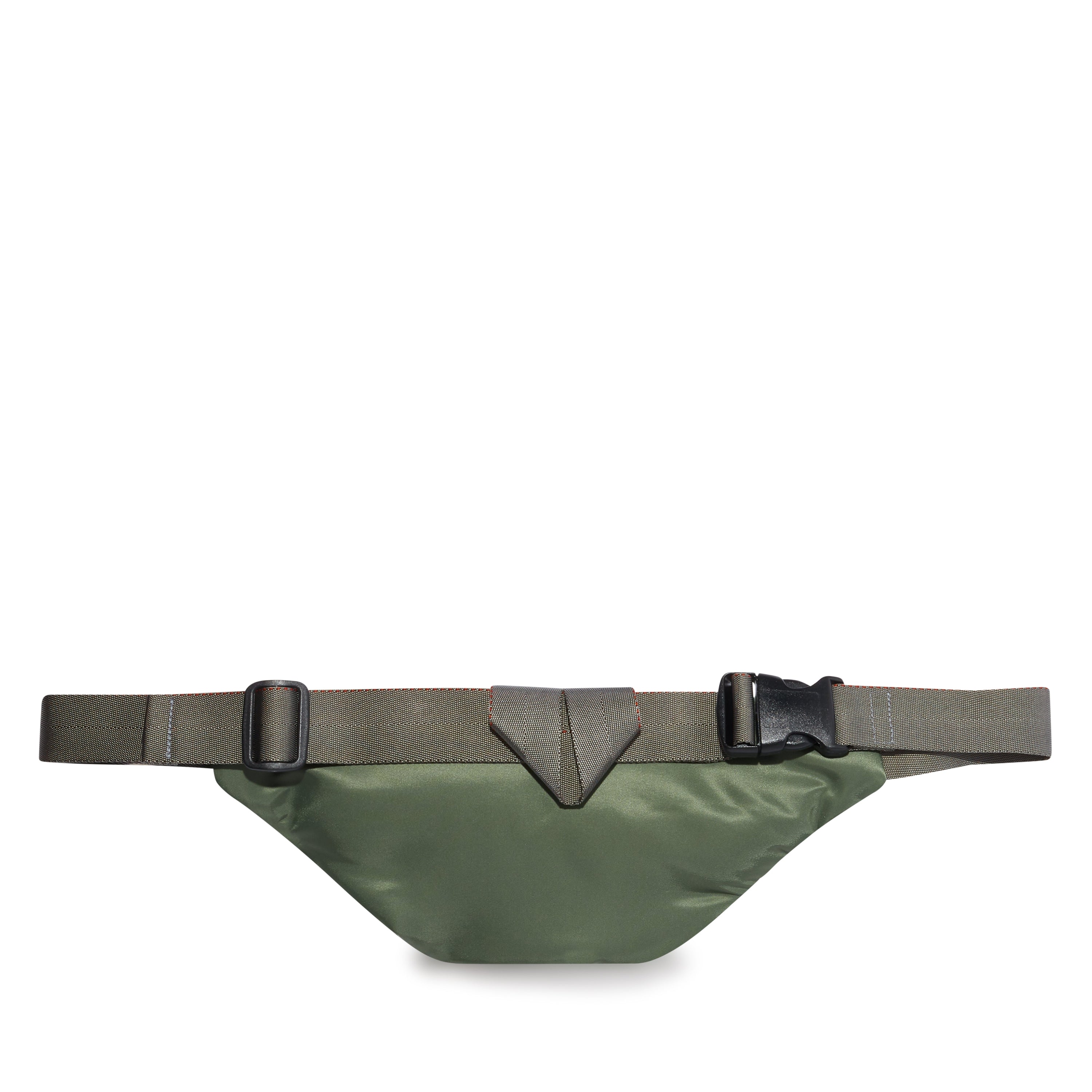 Nylon Cross Body Bag HK-K202-051-2-1 Olive