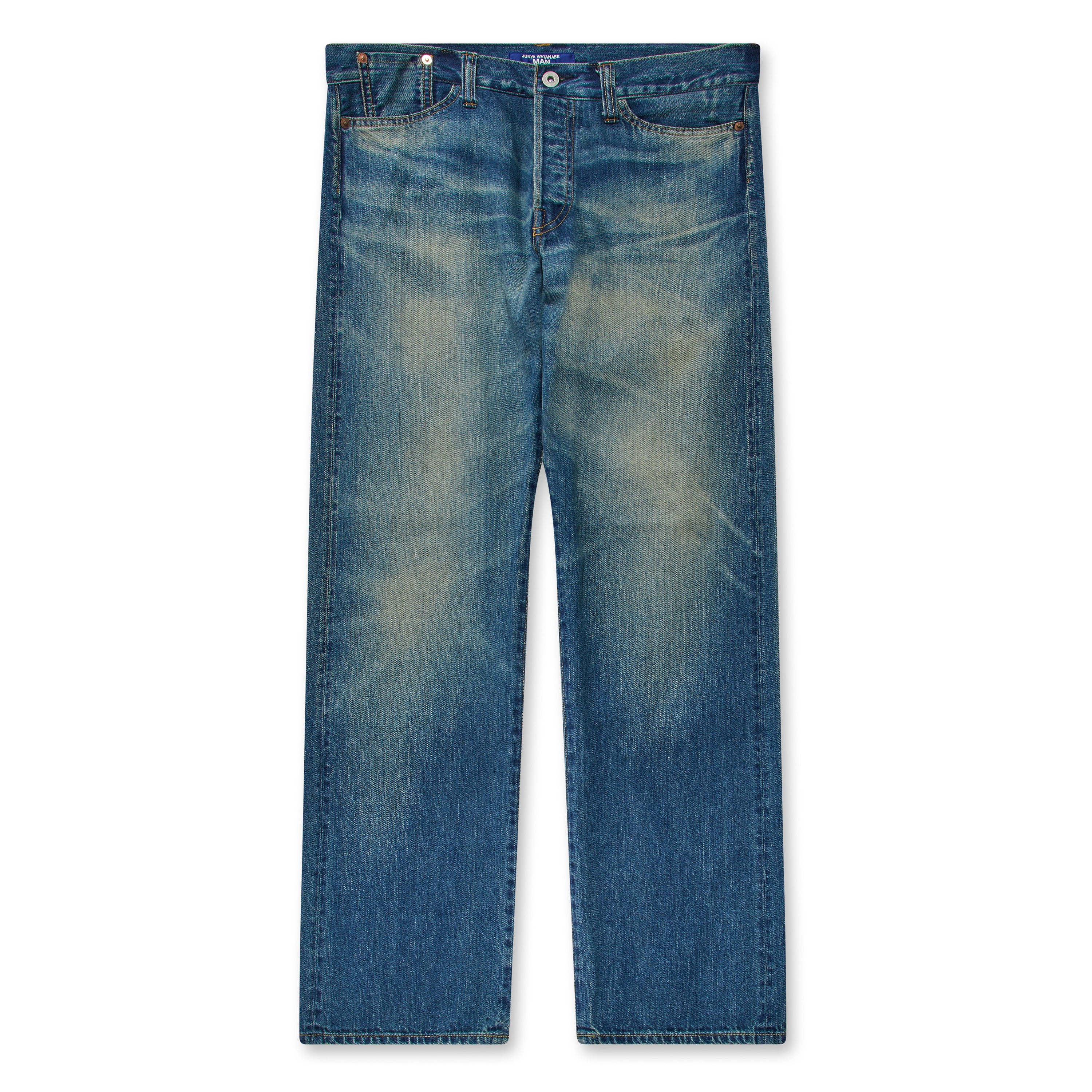 eYe JWM X Levis Patchwork Straight Jeans Indigo WM-P911-100