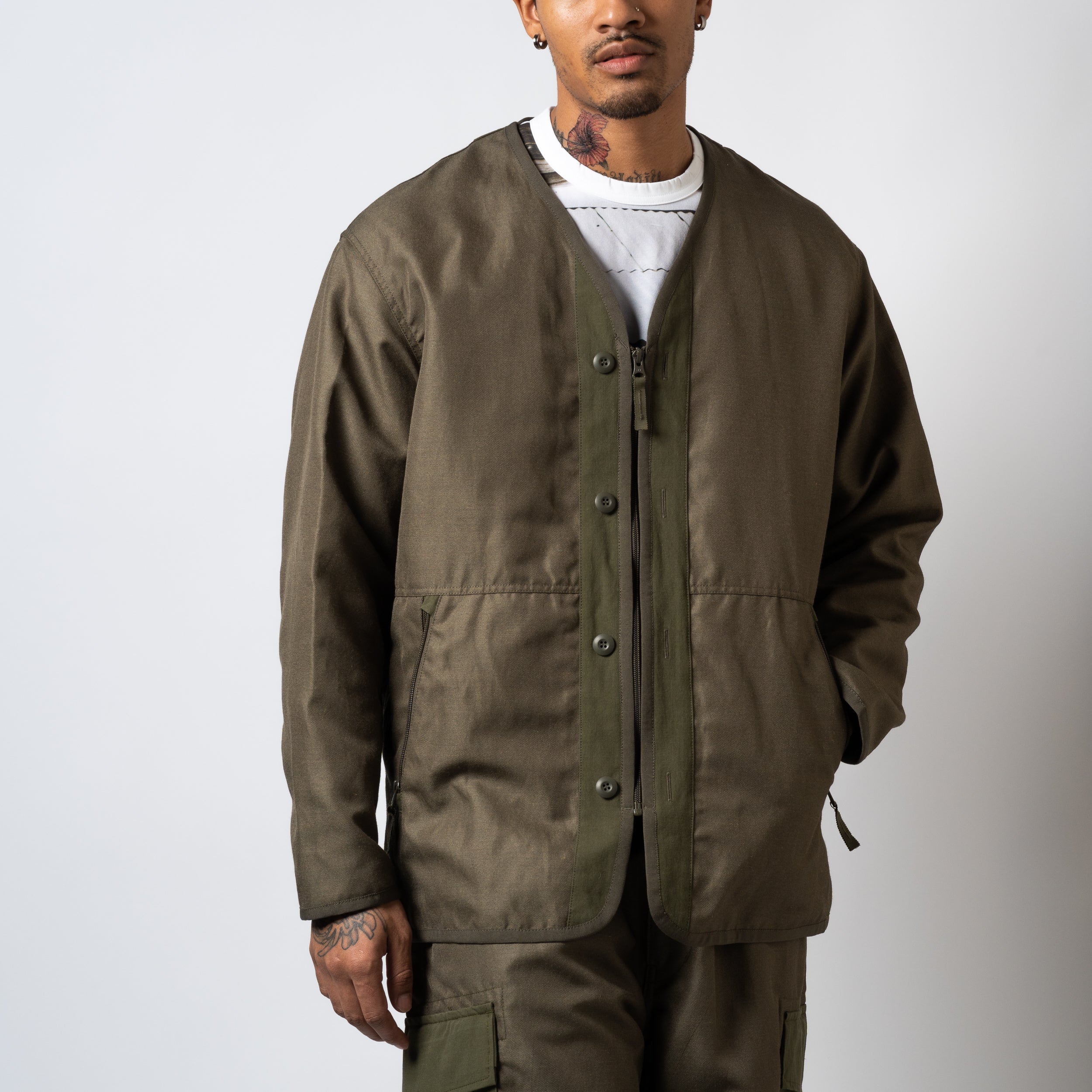 Zip Liner HK-J022-051-1-2 Olive