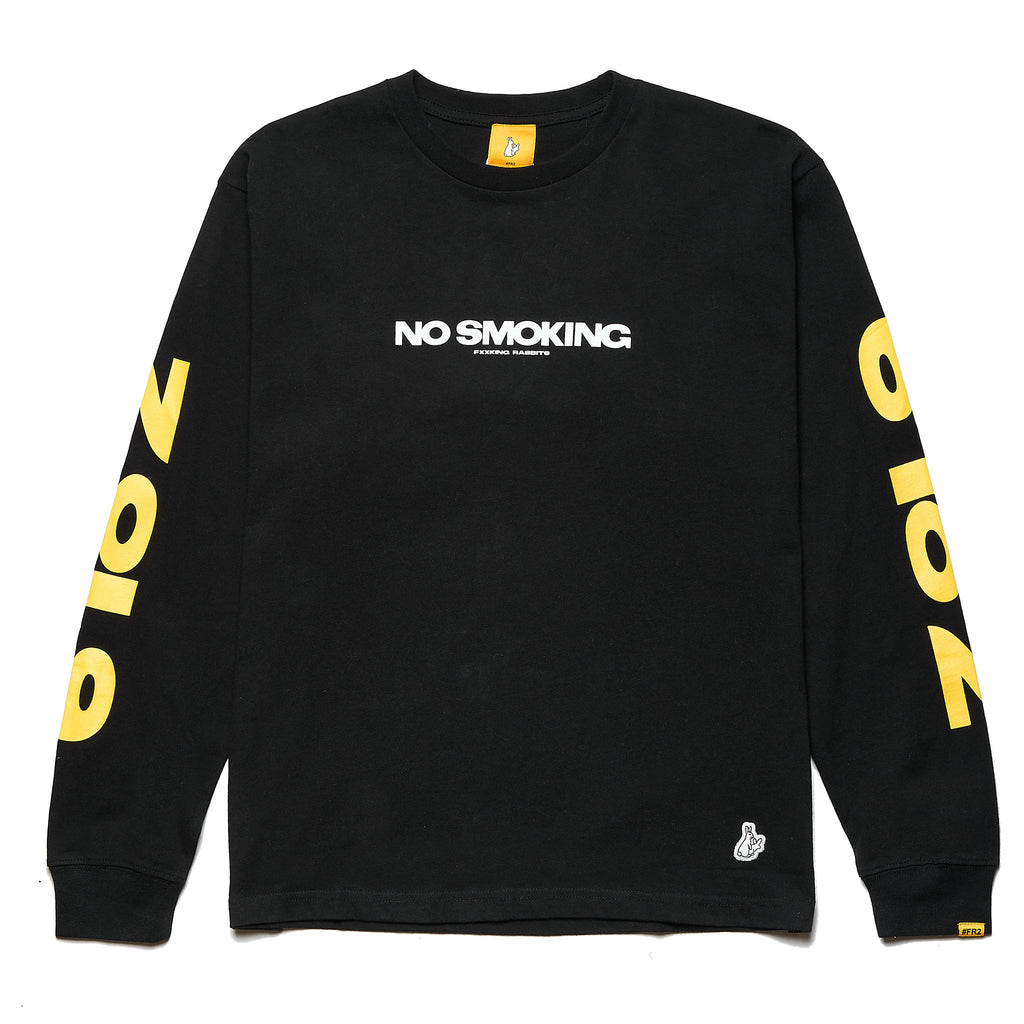 No Smoking LS Tee FRC1531 Black