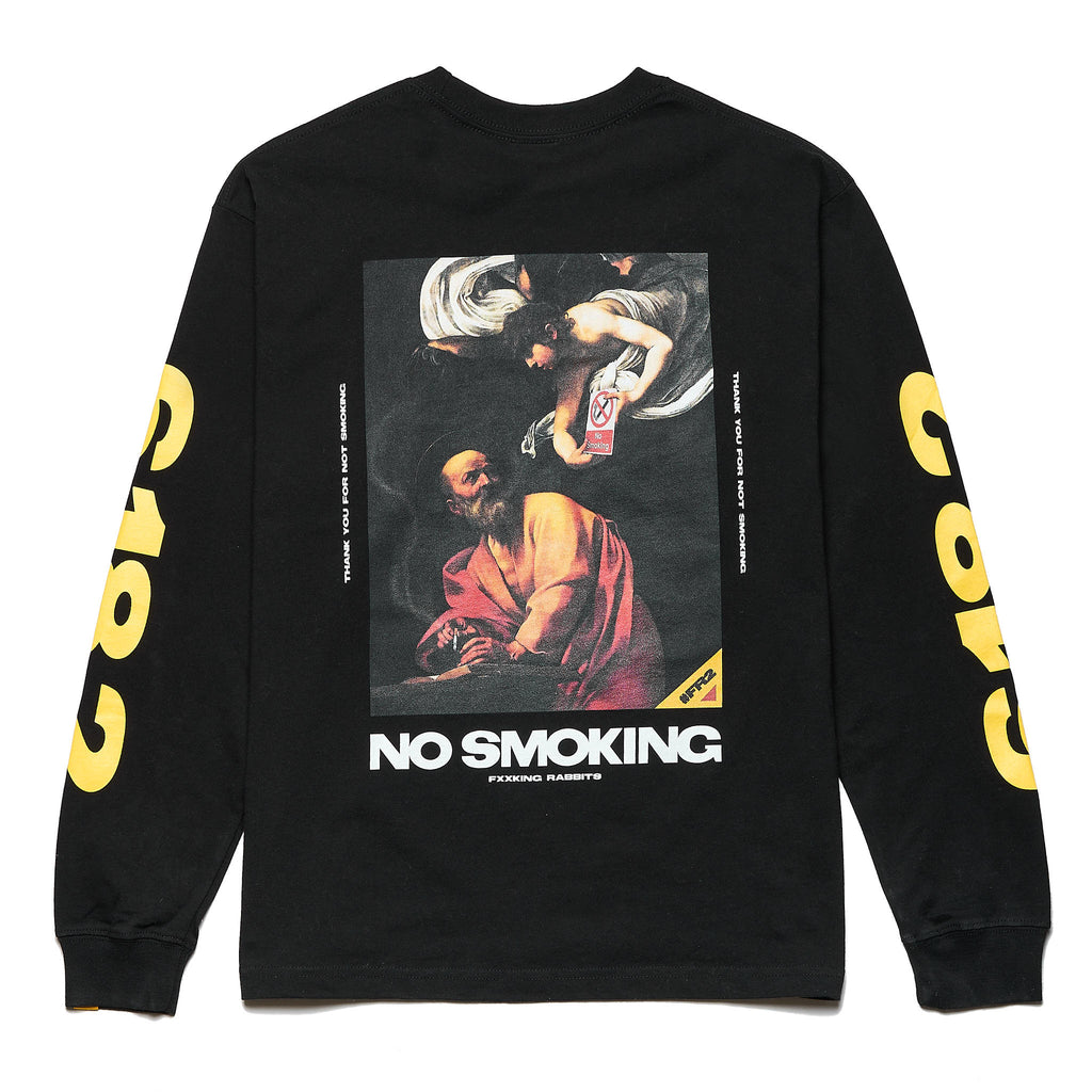 No Smoking LS Tee FRC1531 Black