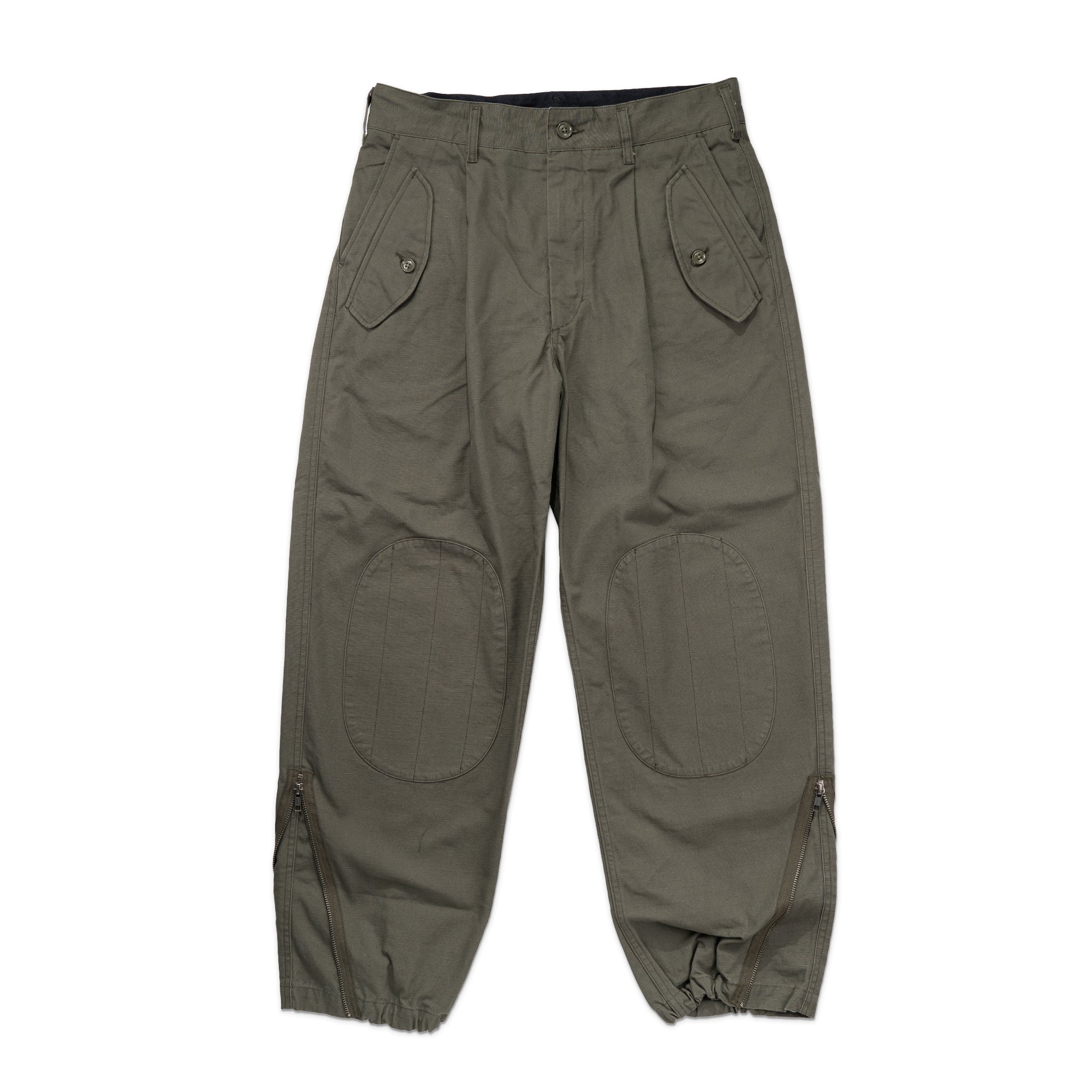 IAC Pant 22F1F023 Olive Heavyweight Cotton